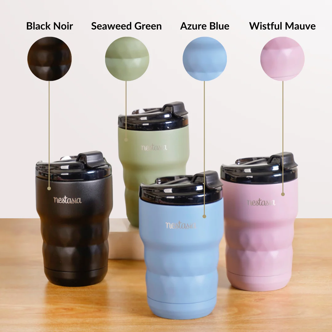 Brewster Insulated Travel Coffee Tumbler Seaweed Green 350ml - Image 13