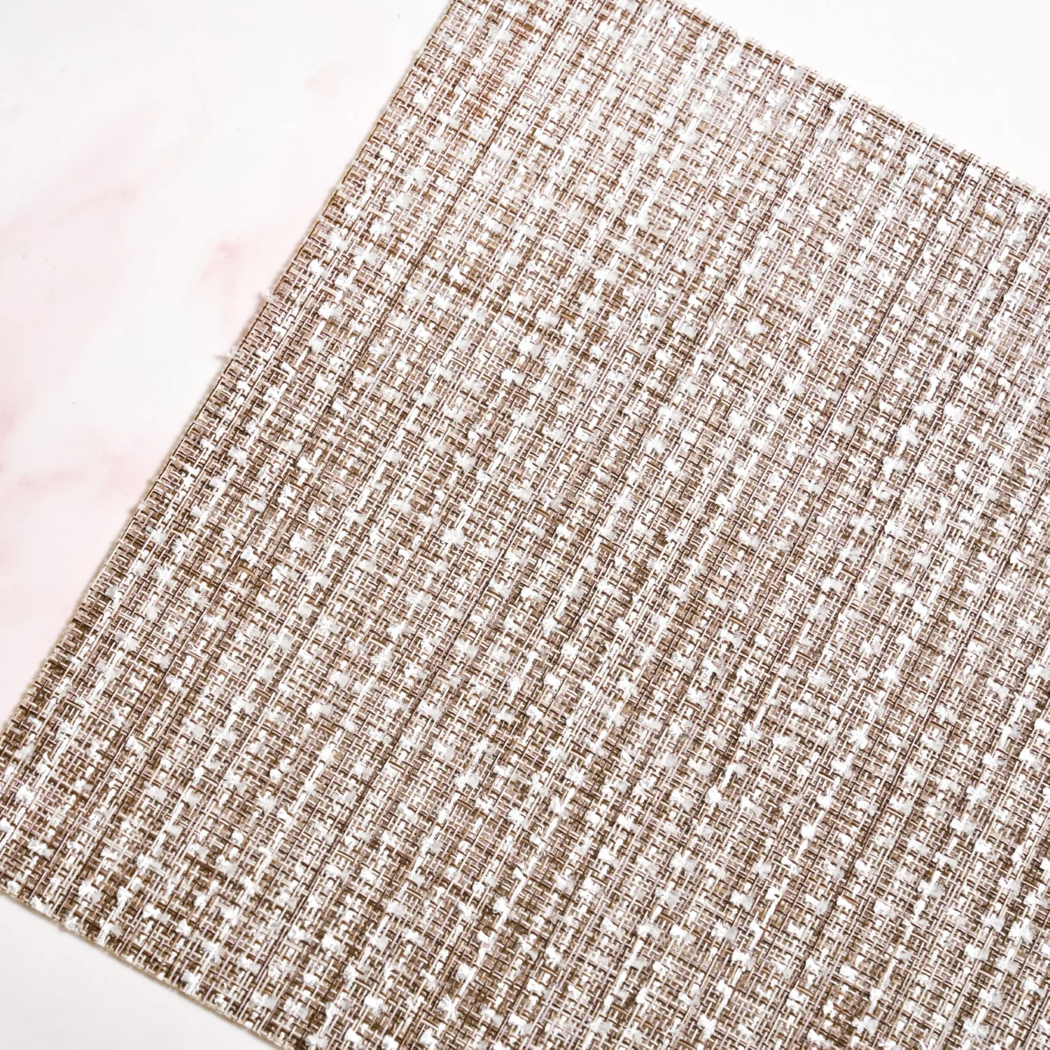 Brown Sheen Mat Set Of 6 - Image 7