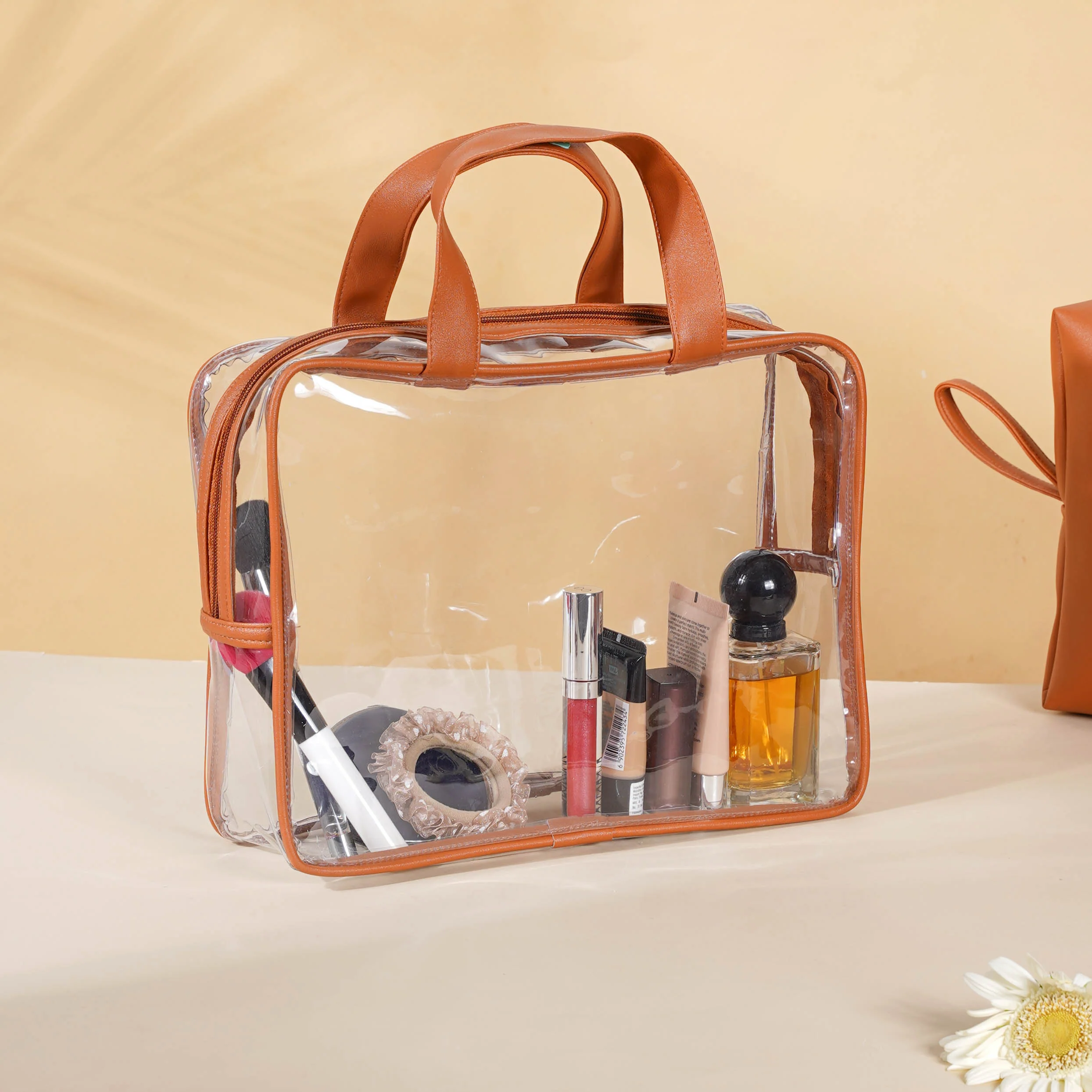 Brown Travel Kit Set of 4 - Image 4