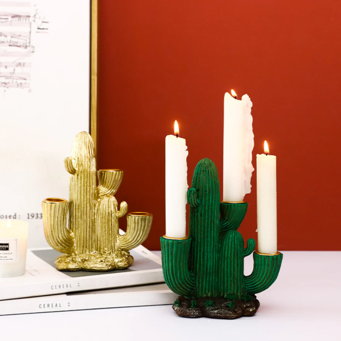 Cactus Candle Holder - Image 2