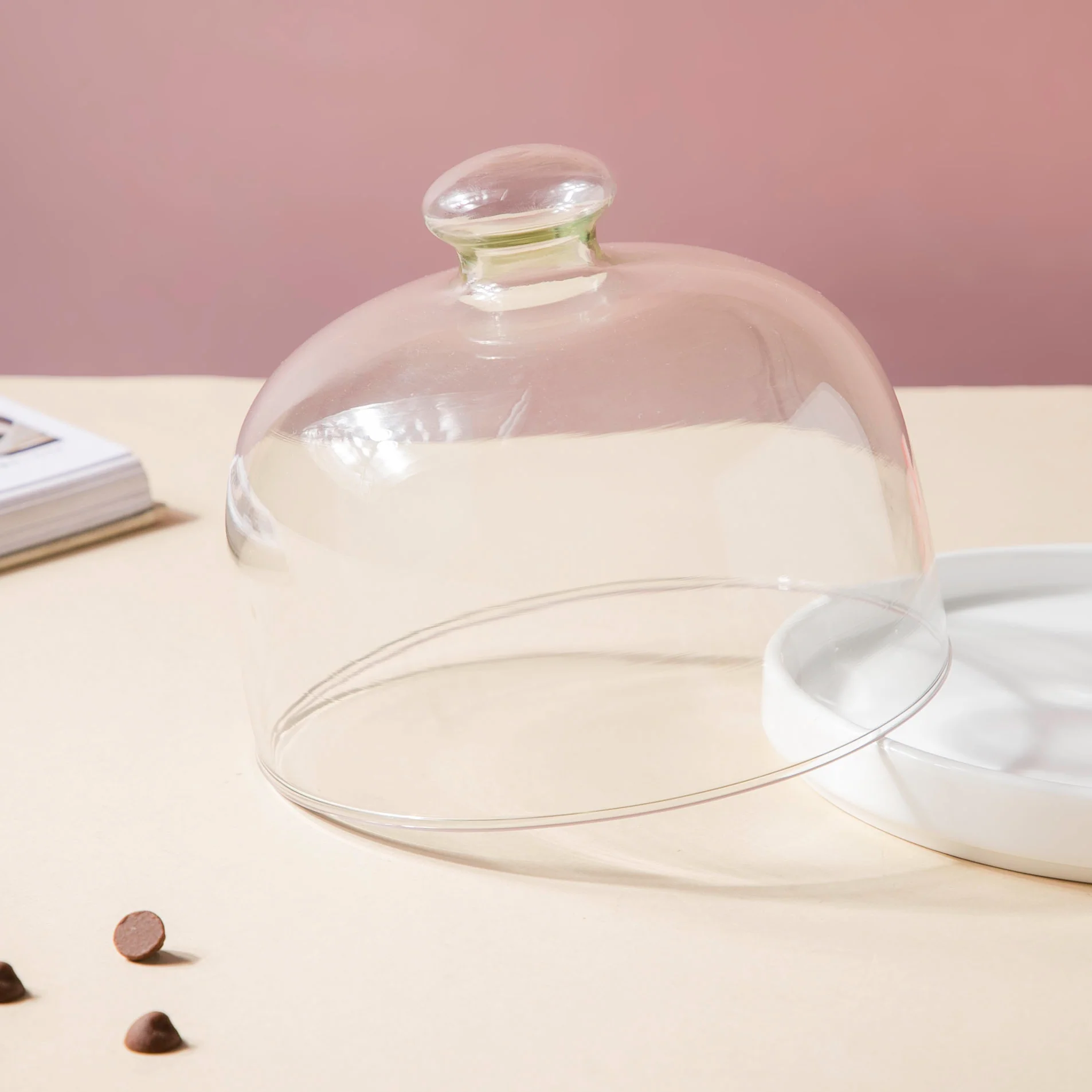 Cake Plate With Dome 7.5 Inch - Image 6
