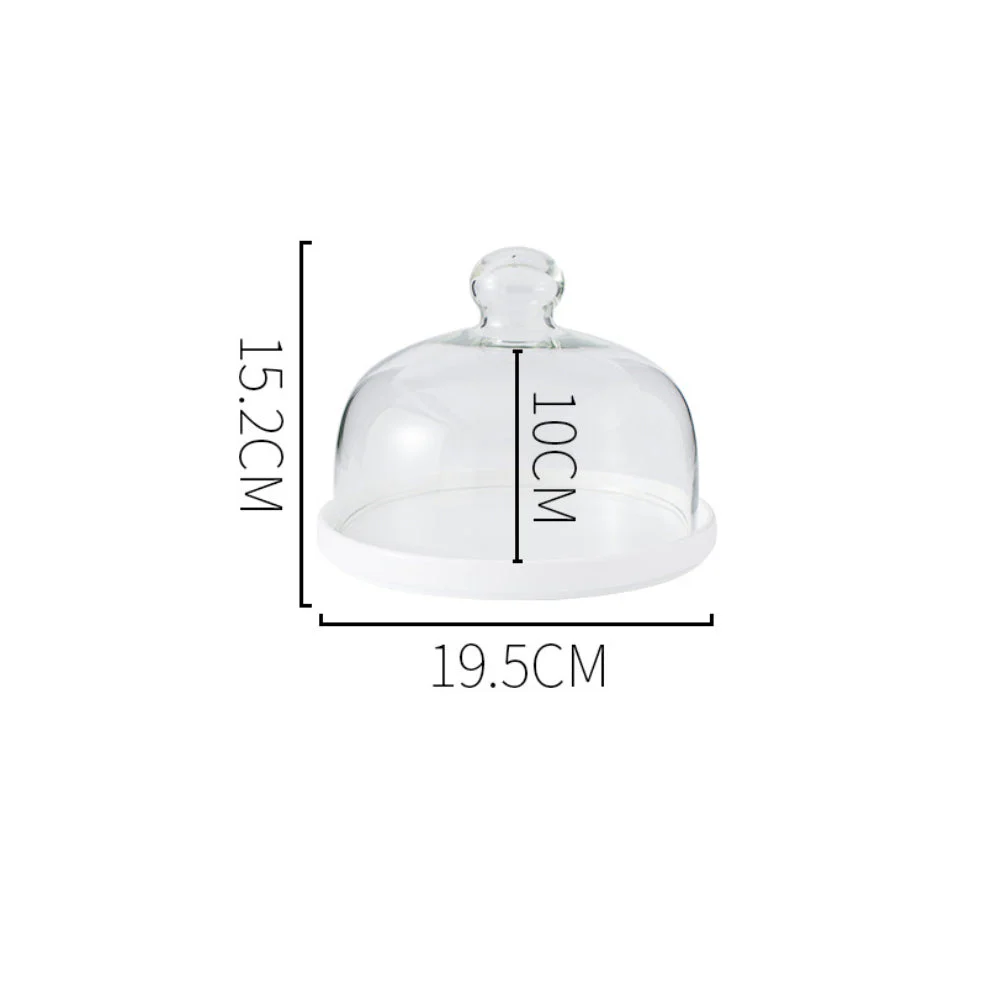 Cake Plate With Dome 7.5 Inch - Image 7