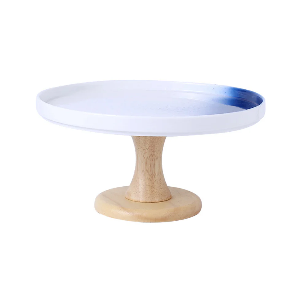 Cake Stand Blue And White 11 Inch - Image 9