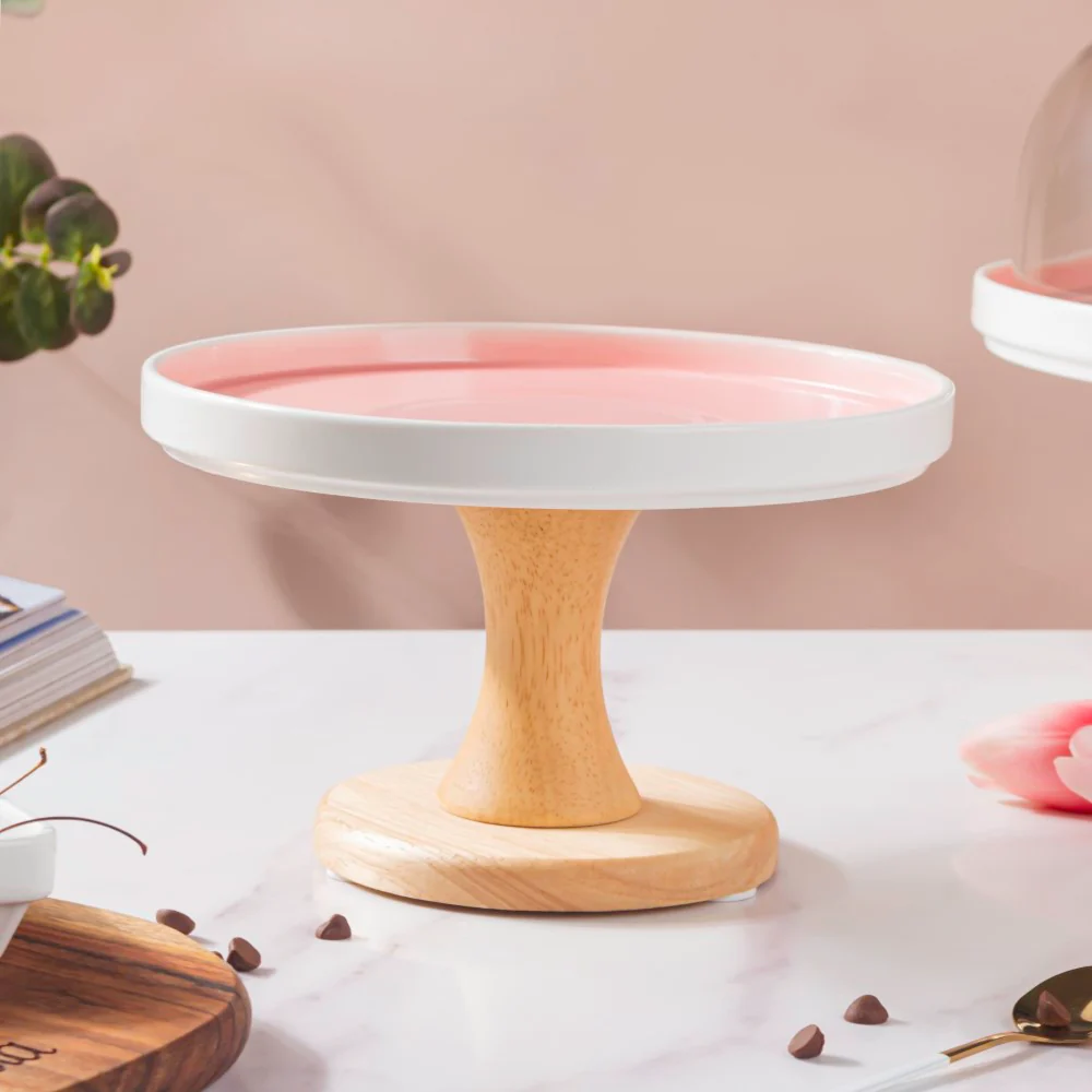 Cake Stand Pink 7.5 Inch - Image 6