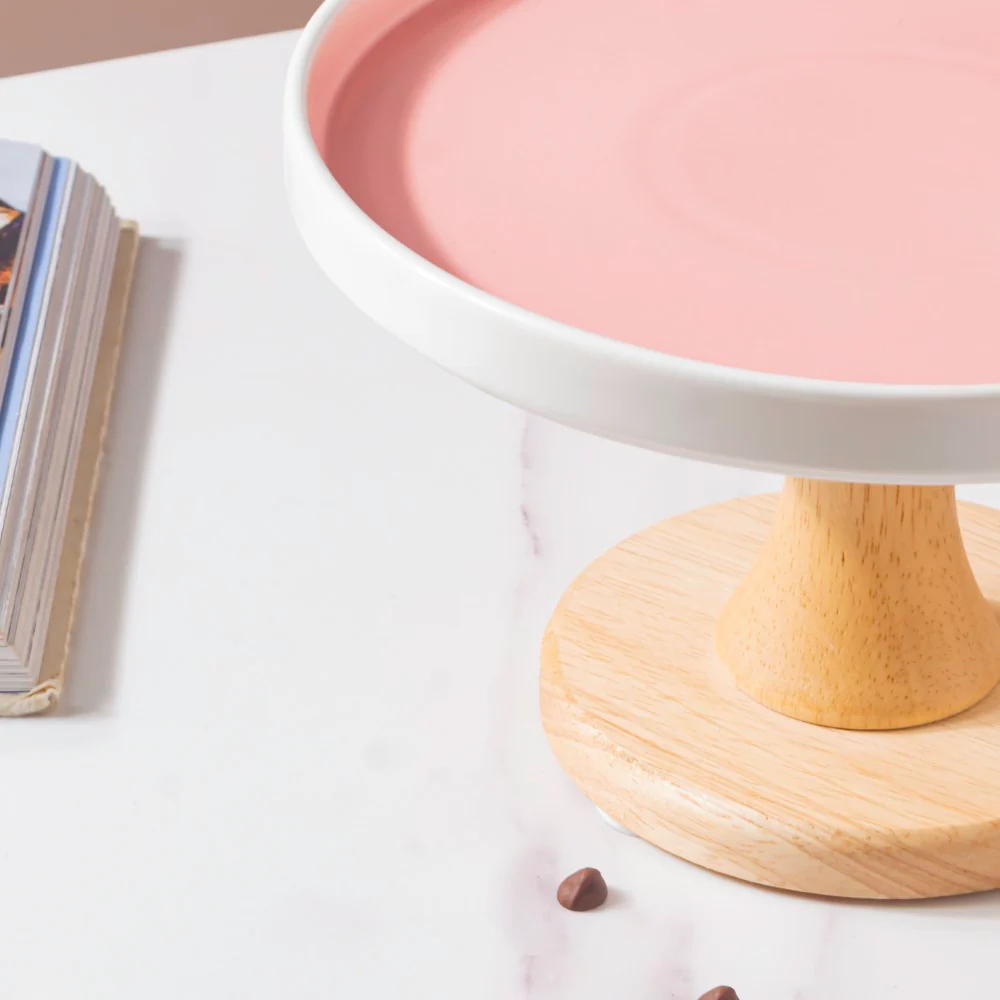 Cake Stand Pink 7.5 Inch - Image 7