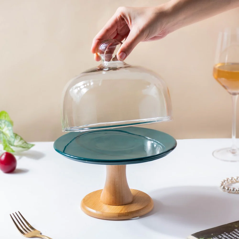 Cake Stand With Cover 8 inch - Image 2