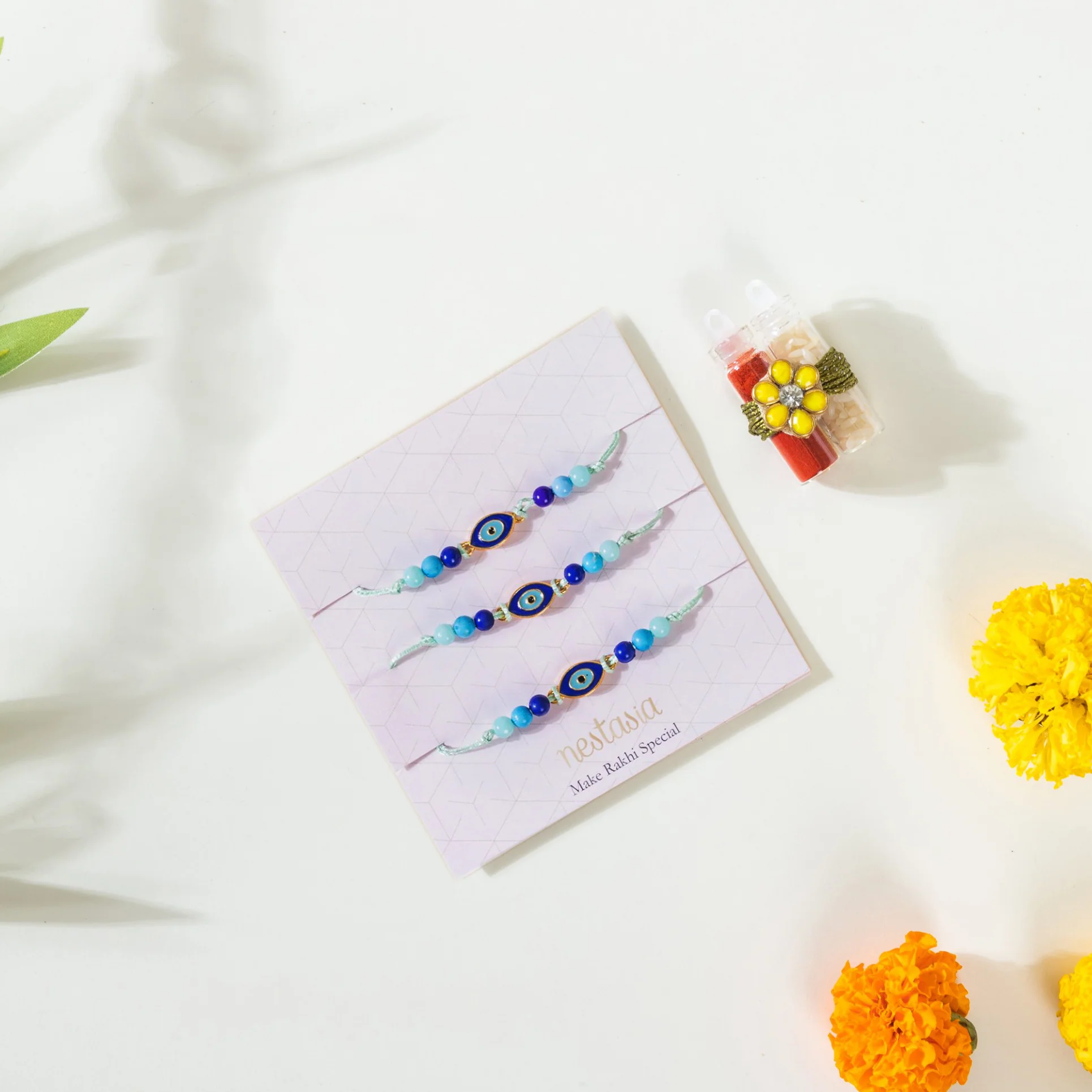 Candle Raksha Bandhan Gift Set Of 4 - Image 5