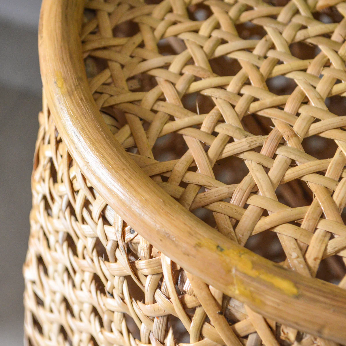 Cane Stool Table - Image 5