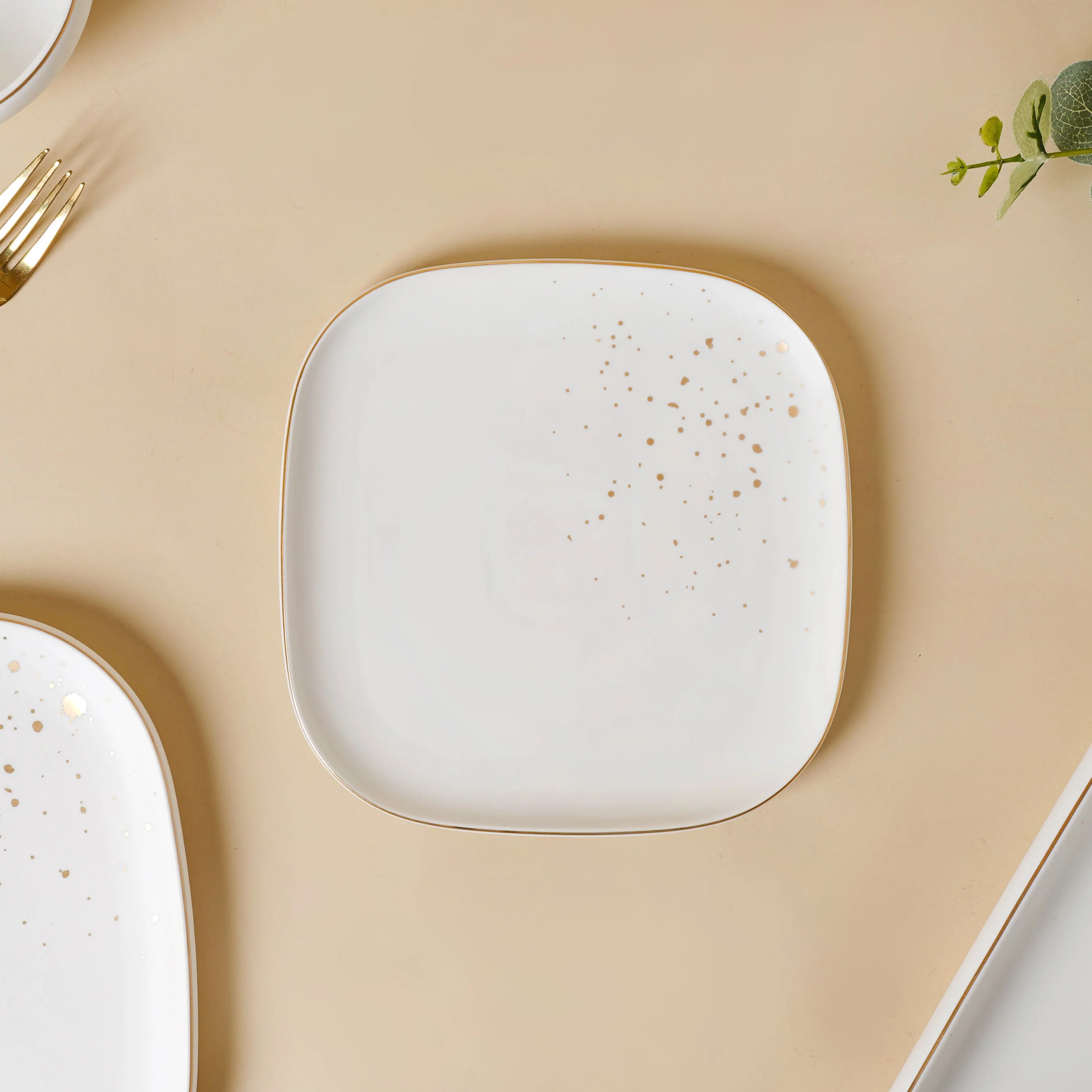 CARA White 21 Piece Dinner Set For 6 - Image 8