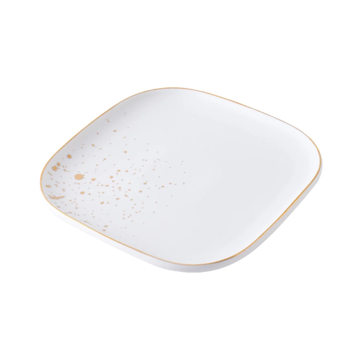 Cara White Dinner Plate - Image 2