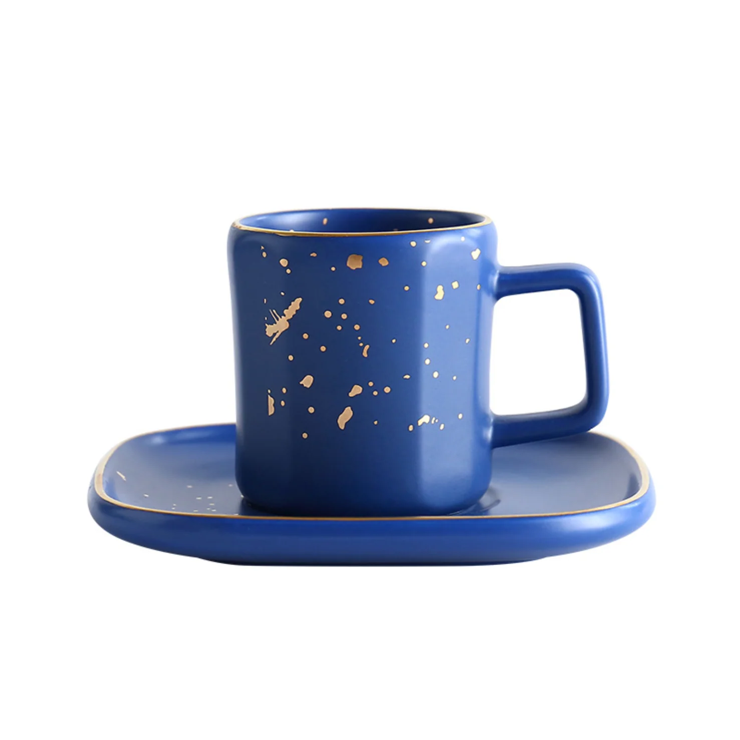 Espresso Coffee Cup Prussian Blue - Image 2