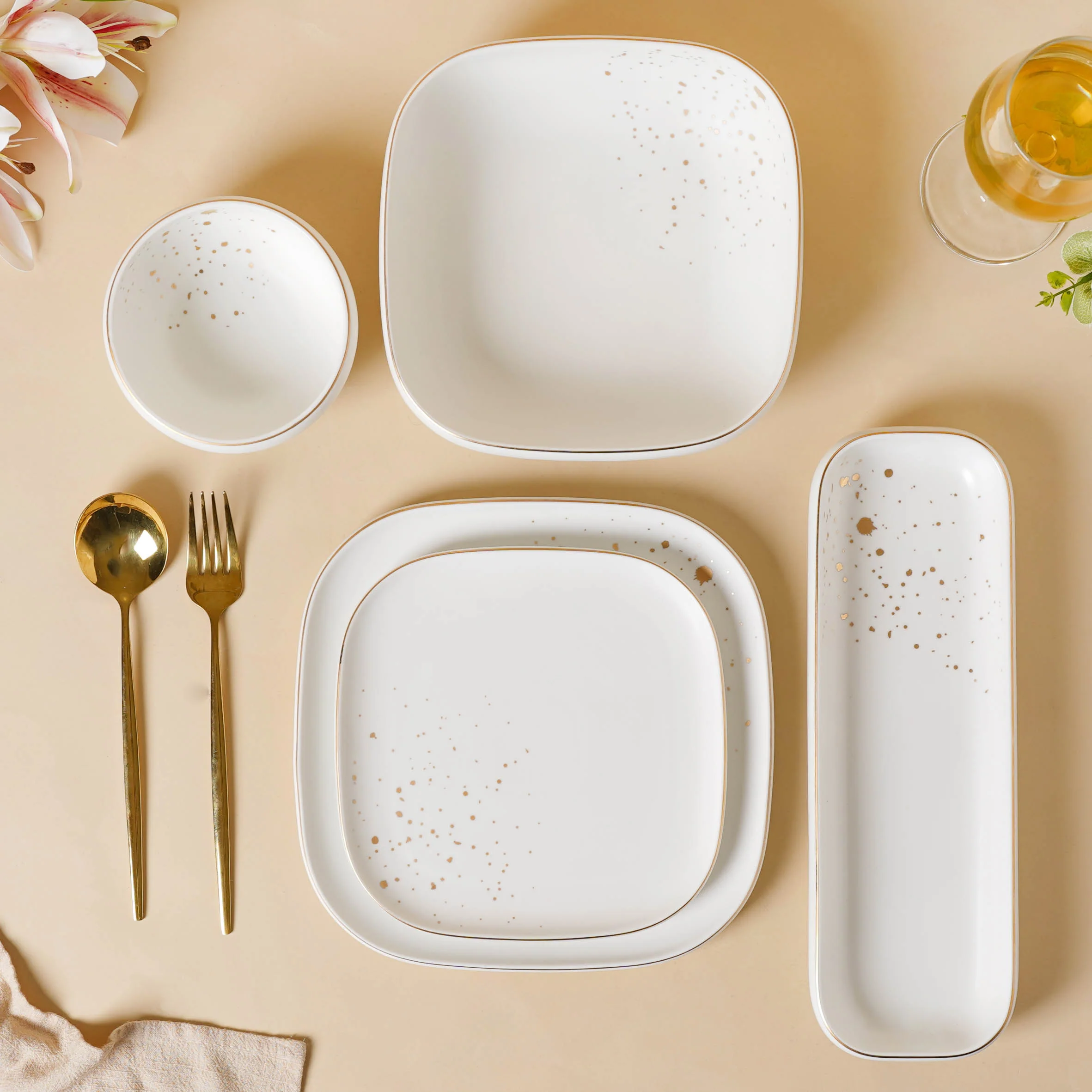 CARA long plate - classic white - Image 3