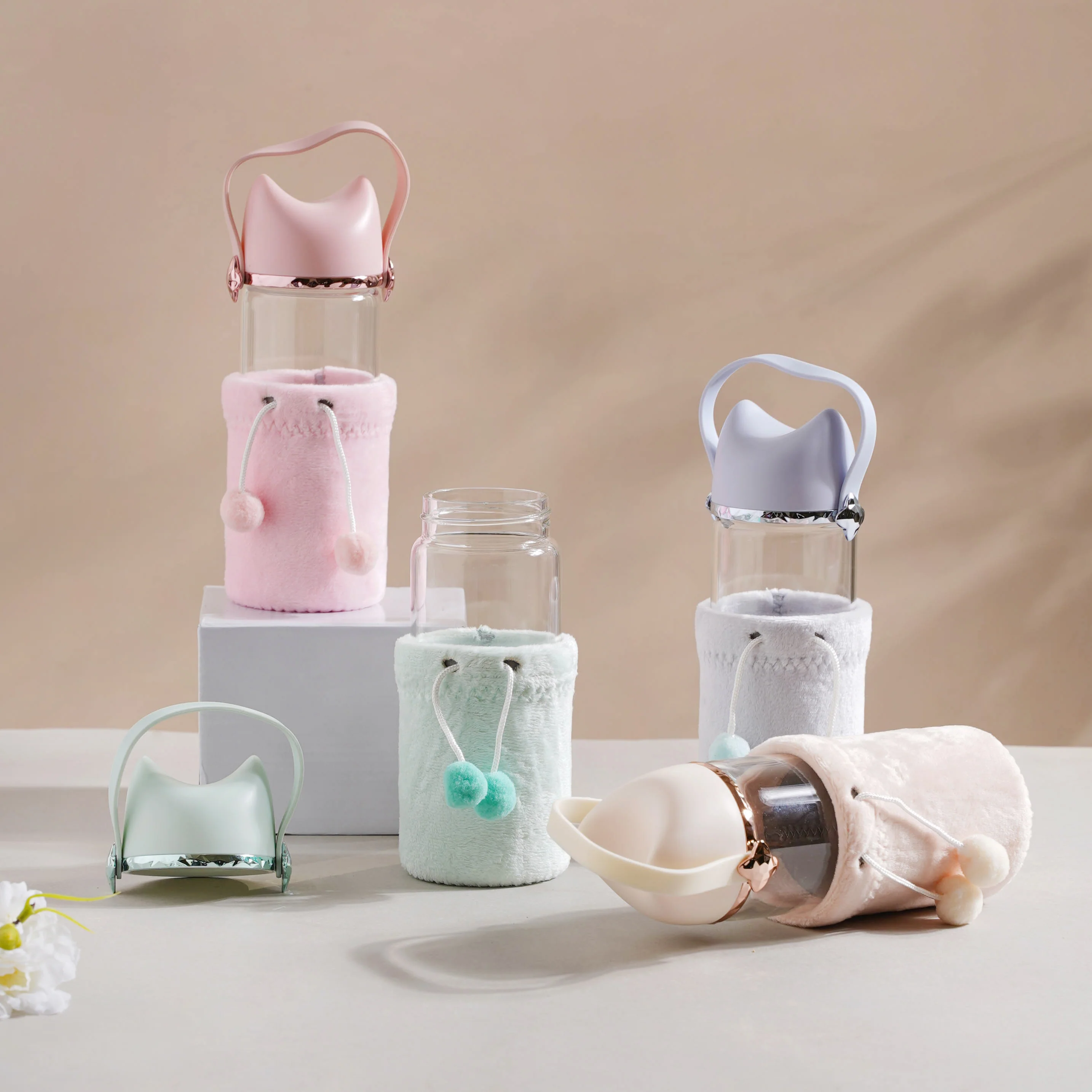 Cat Ear Water Bottle - Image 19