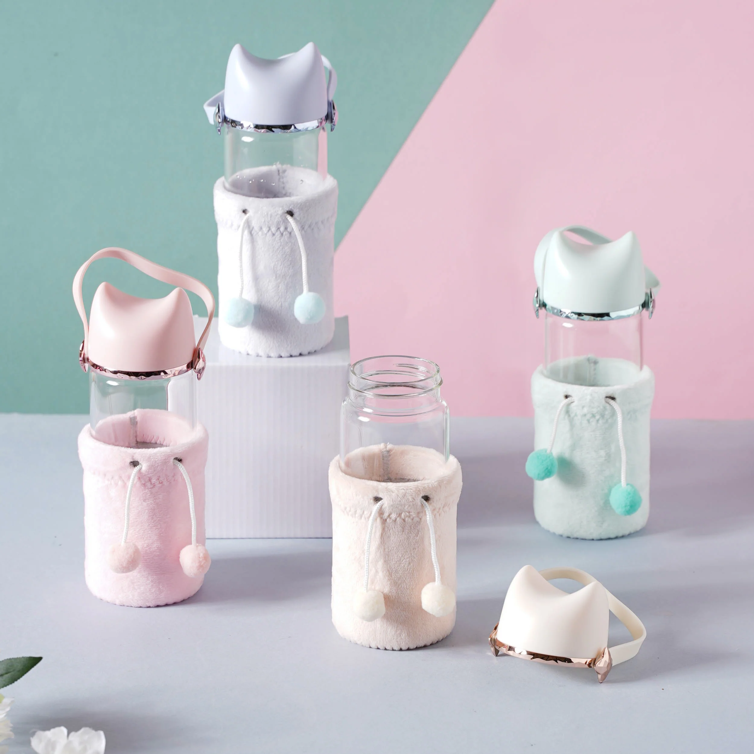 Cat Ear Water Bottle - Image 8