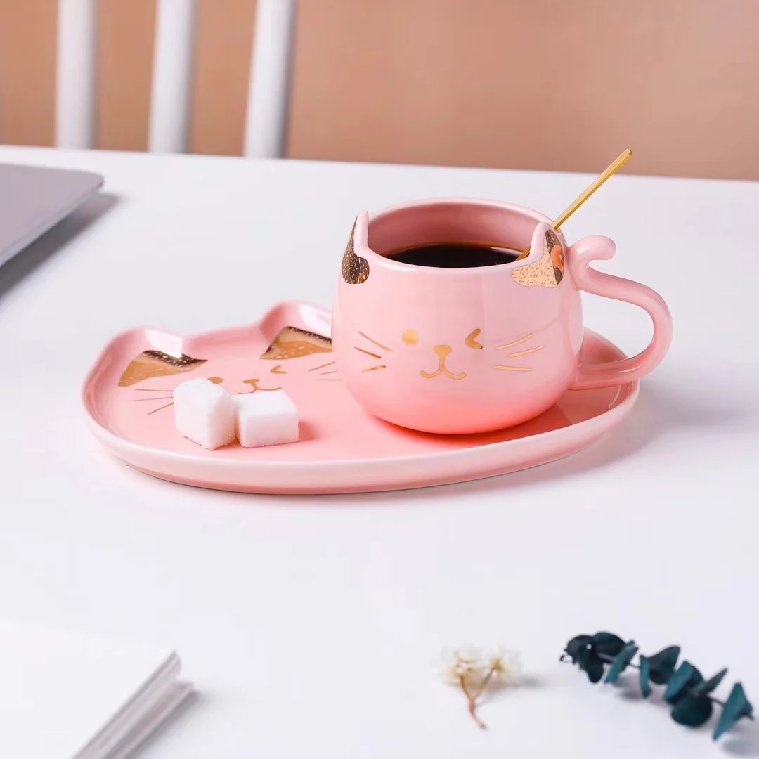 Cat Mug And Plate - Image 11