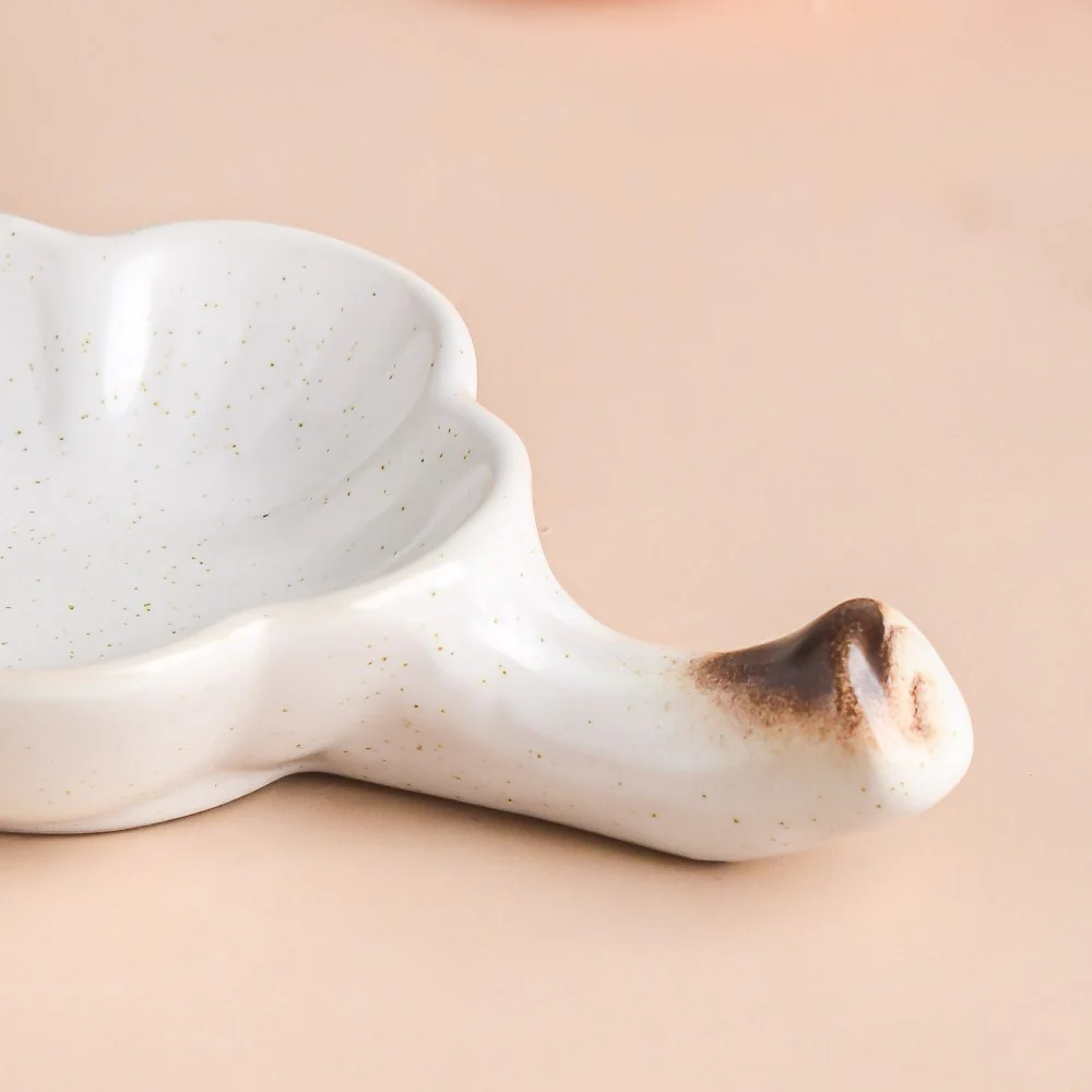 Cavern Clay Dip Bowl With Chopsticks Rest - Image 10