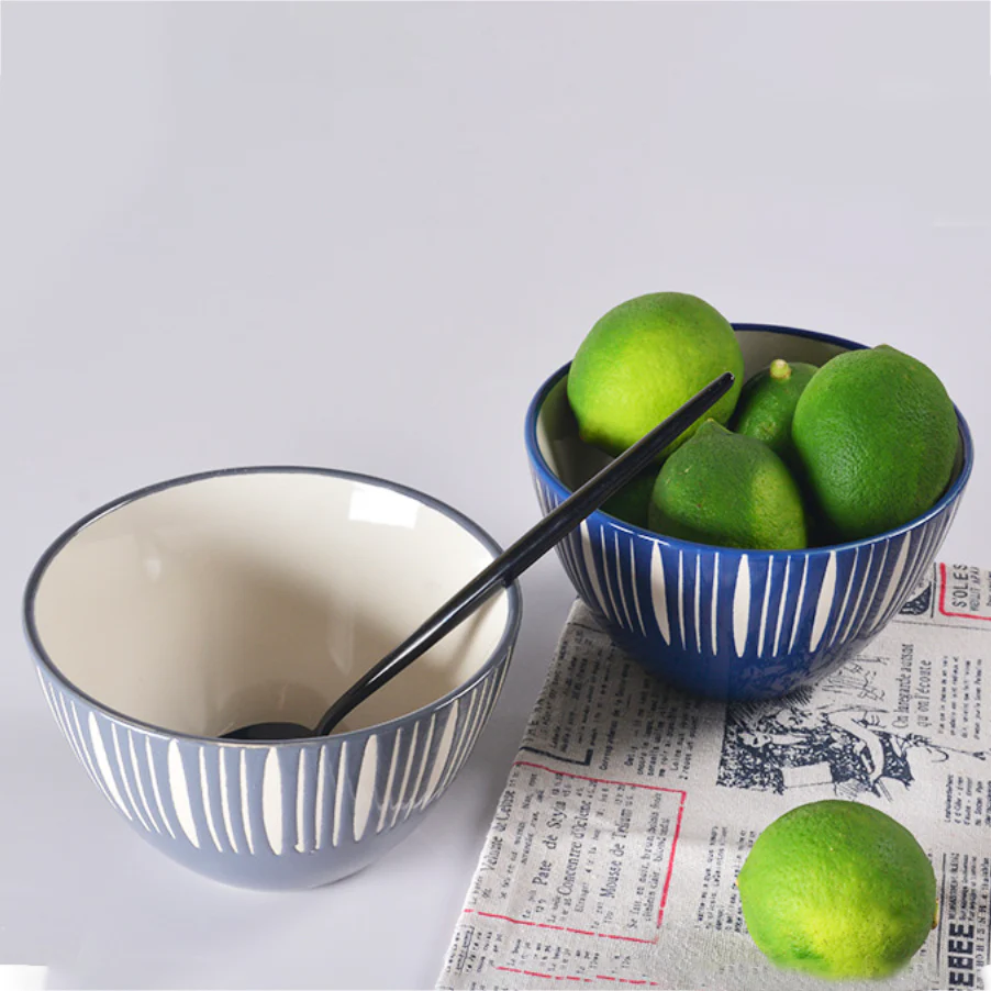 Celeste Azure Blue Bowl 550ml - Image 11
