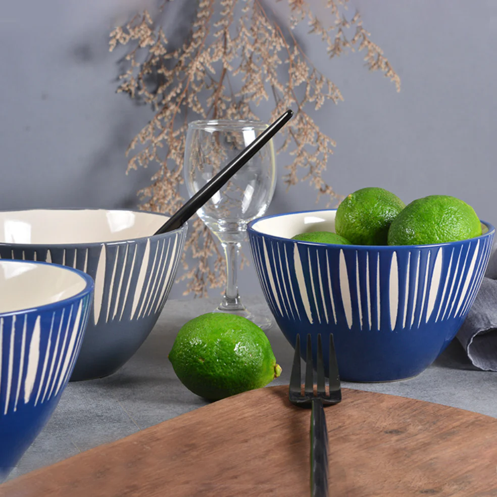 Celeste Azure Blue Bowl 550ml - Image 14