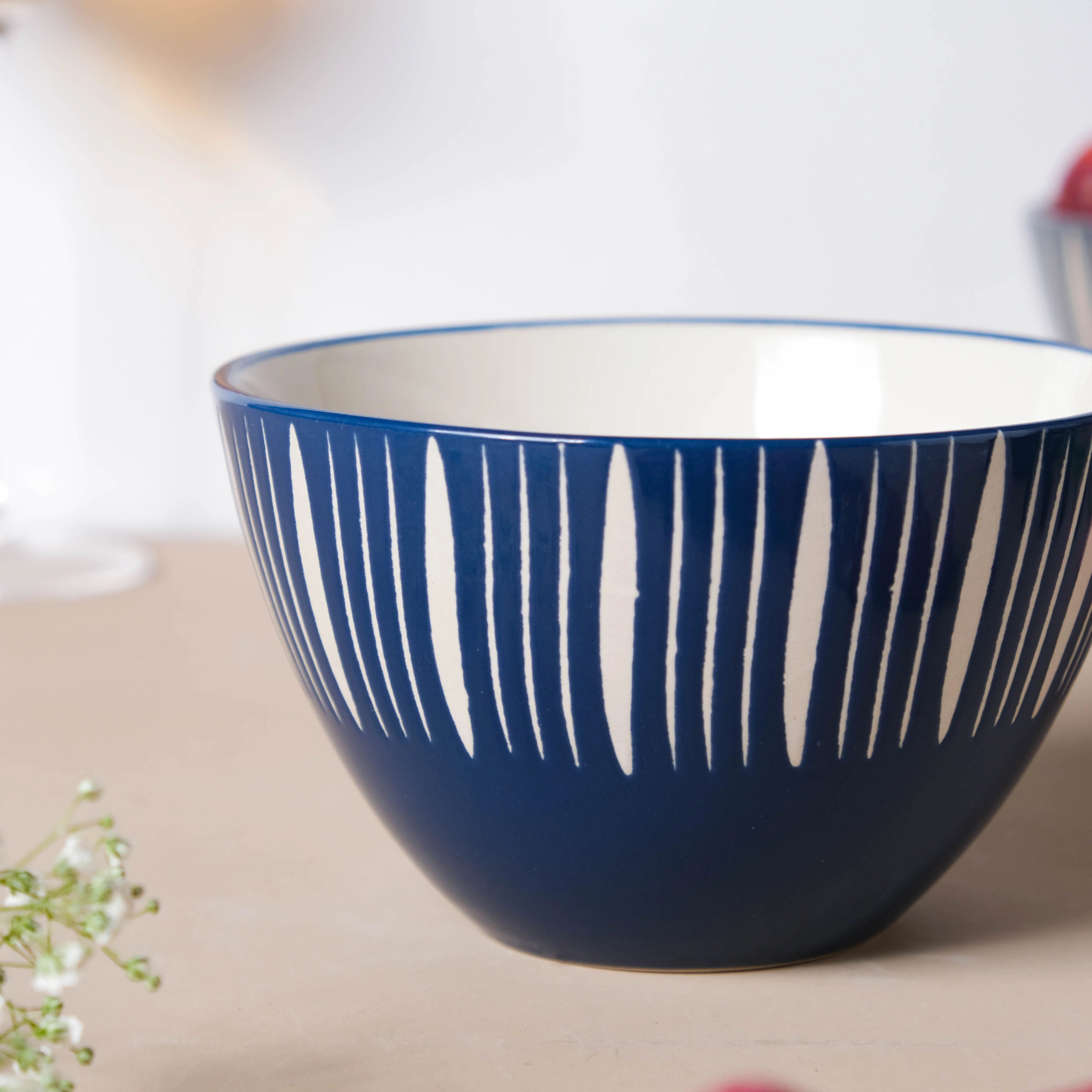 Celeste Azure Blue Bowl 550ml - Image 9