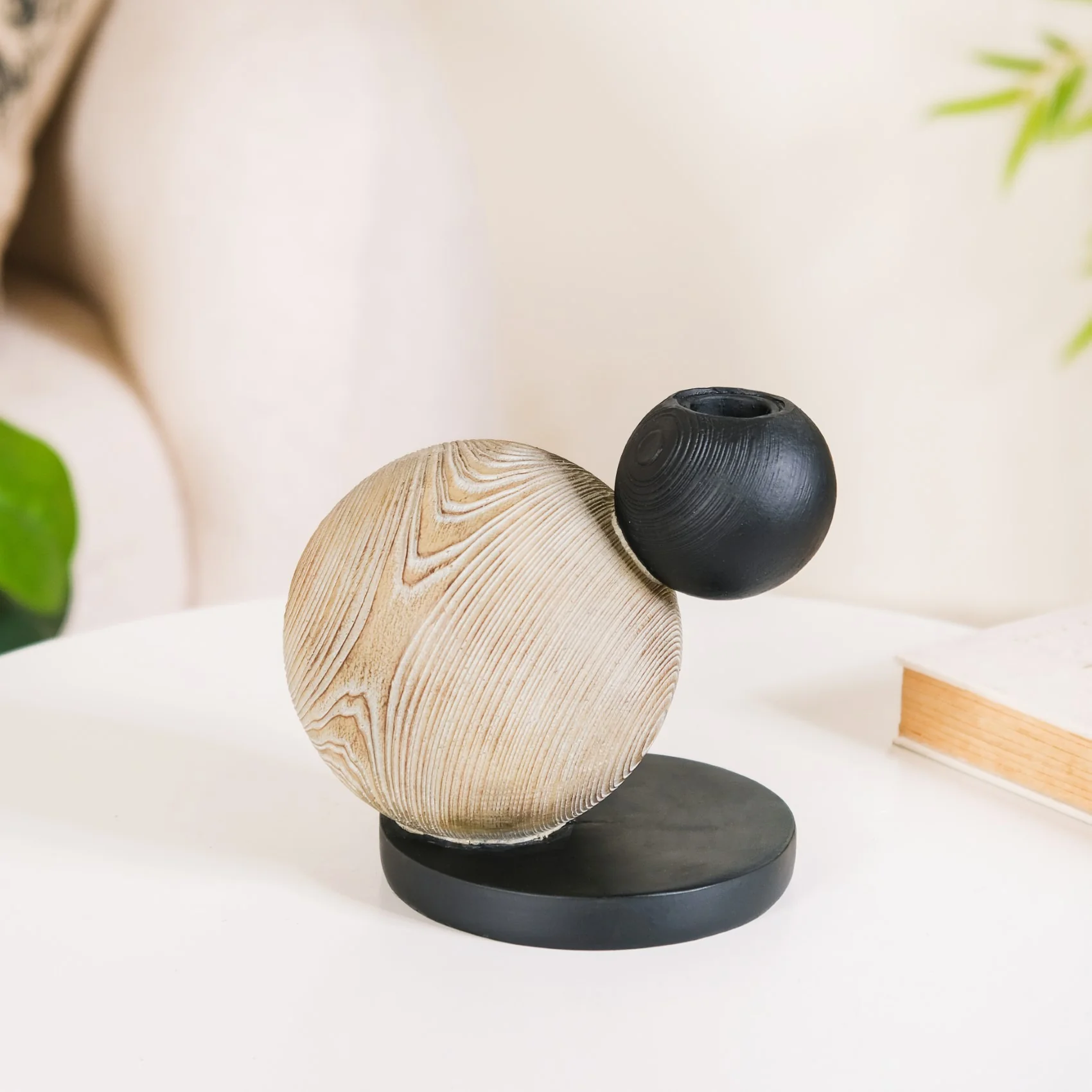 Celestial Modern Decor Candle Holder Showpiece - Image 2