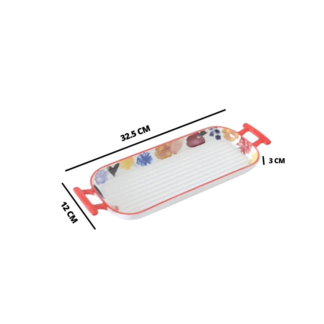Floral Baking Dish Long - Image 11