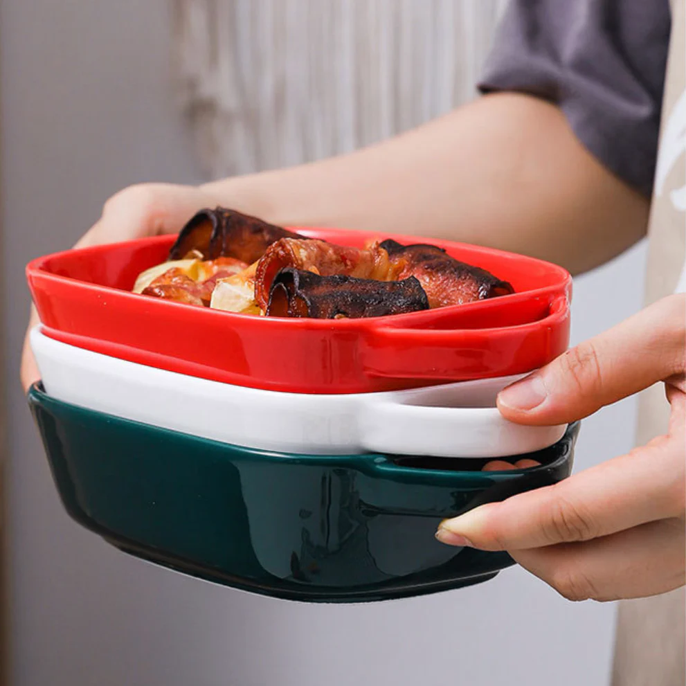 Ceramic Baking Tray With Handles - Image 5