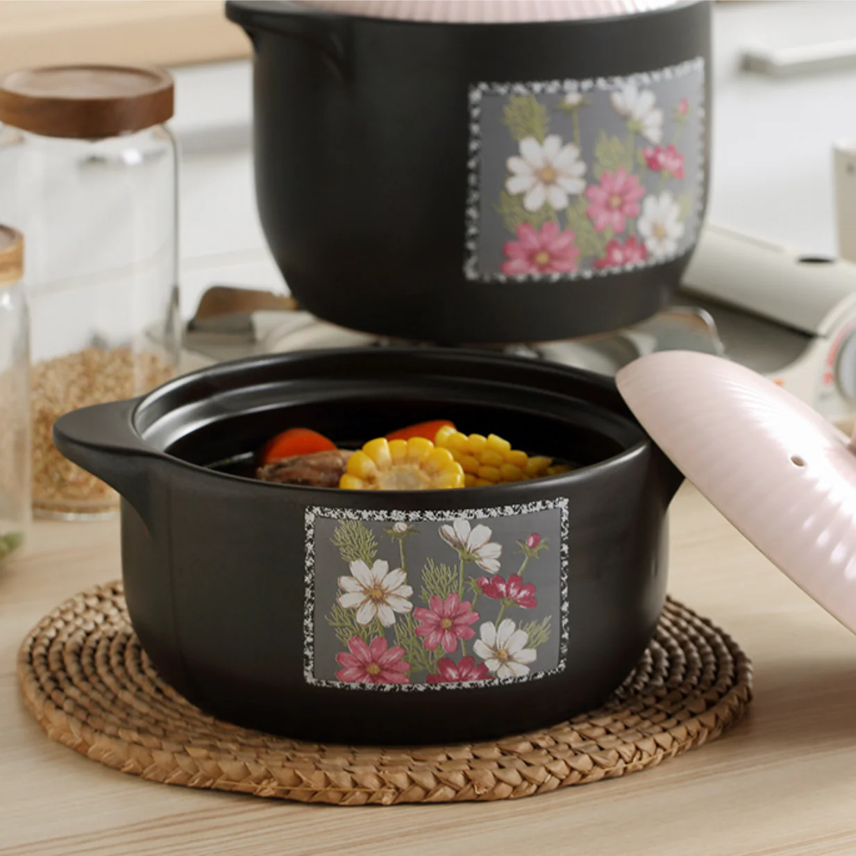 Ceramic Casserole Pot Large - Image 5