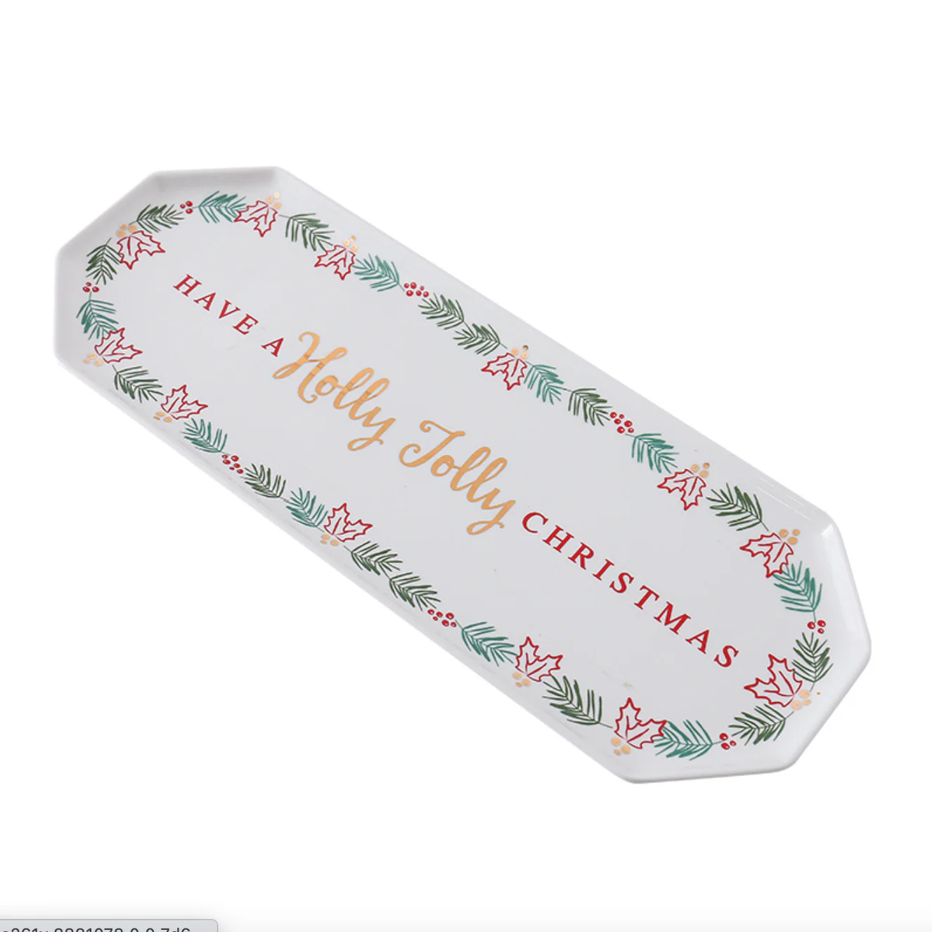 Ceramic Christmas Platter Large - Image 2