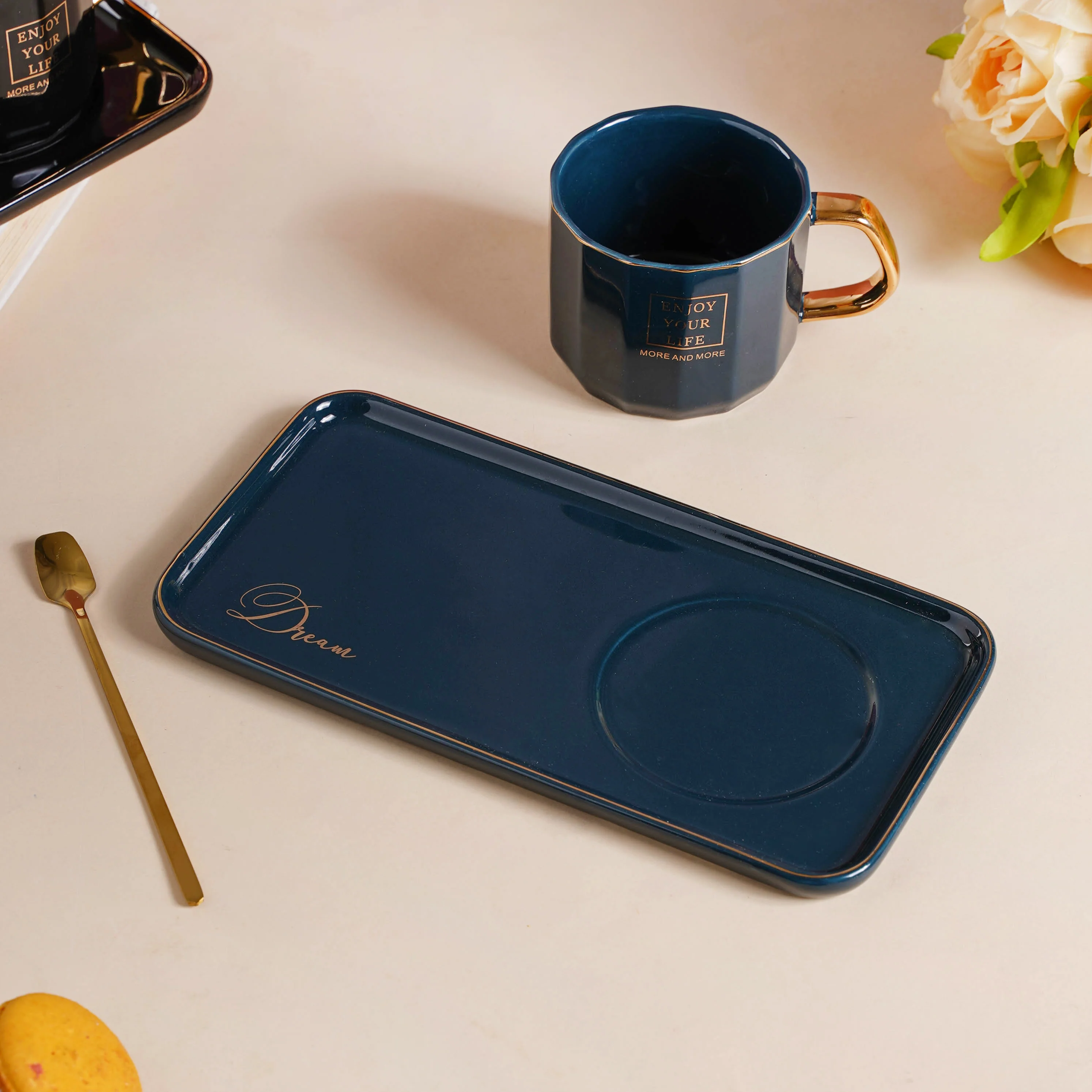 Ceramic Cup and Tray - Image 19