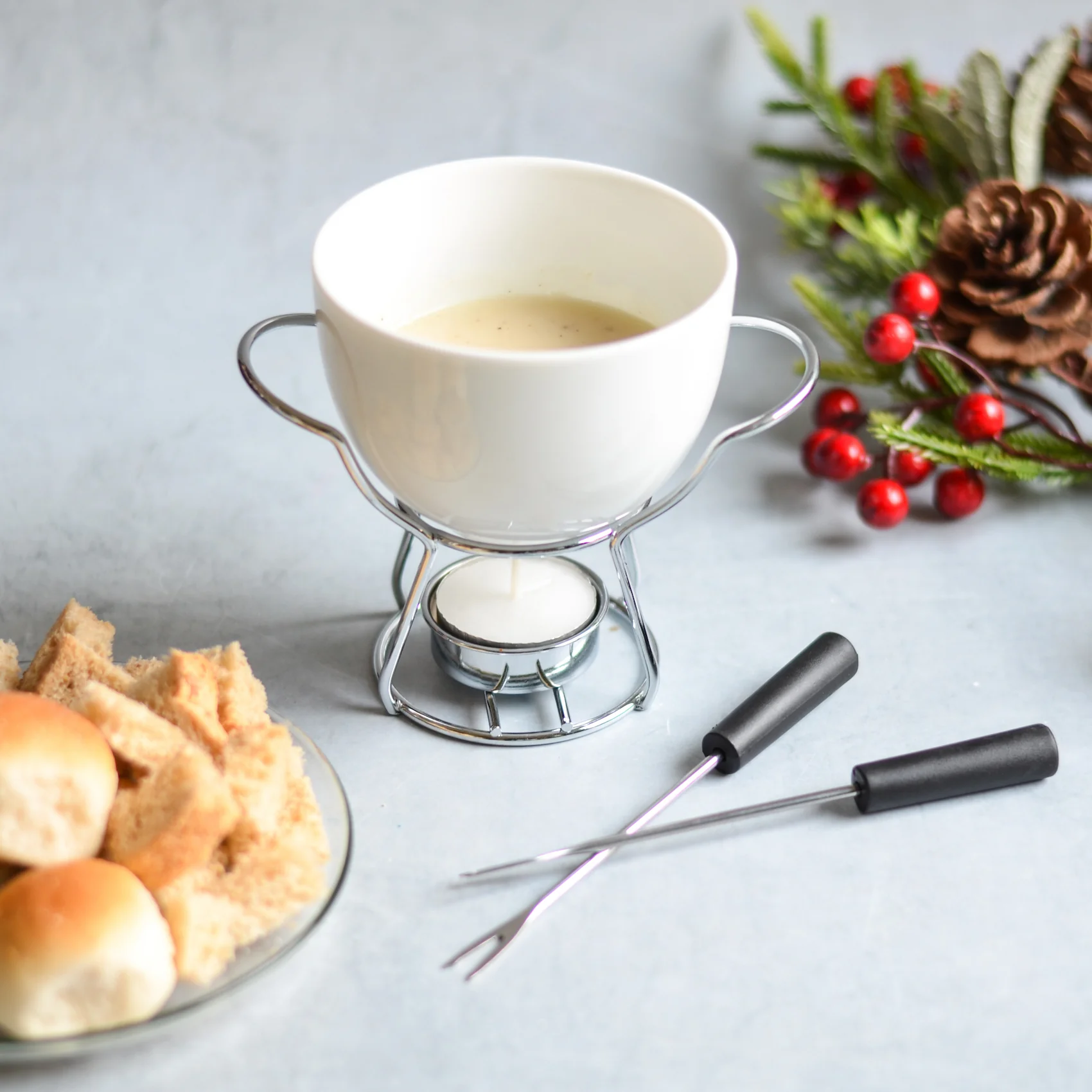 Ceramic Fondue Set