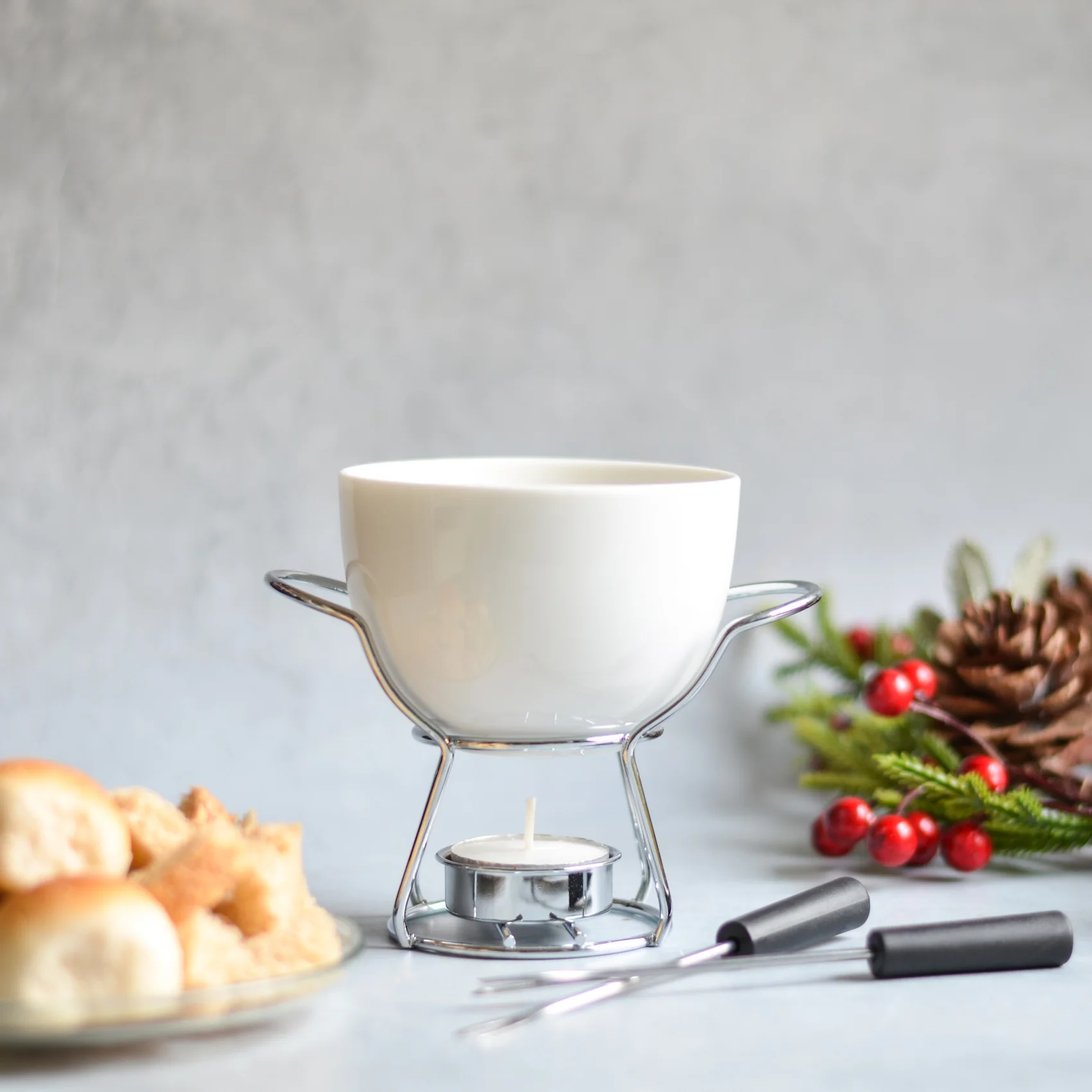 Ceramic Fondue Set - Image 3