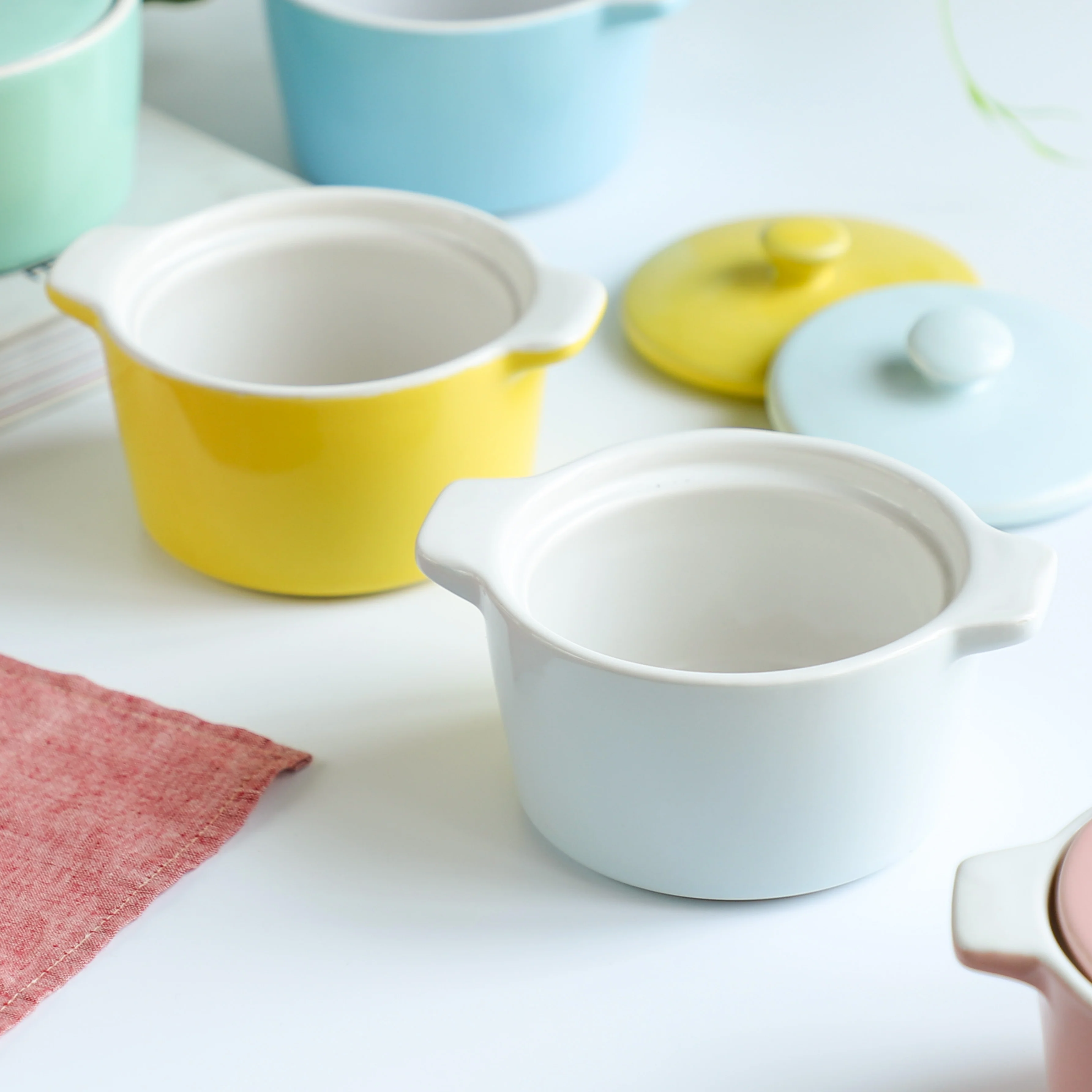 Ceramic Pastel Bowl- Round - Image 12