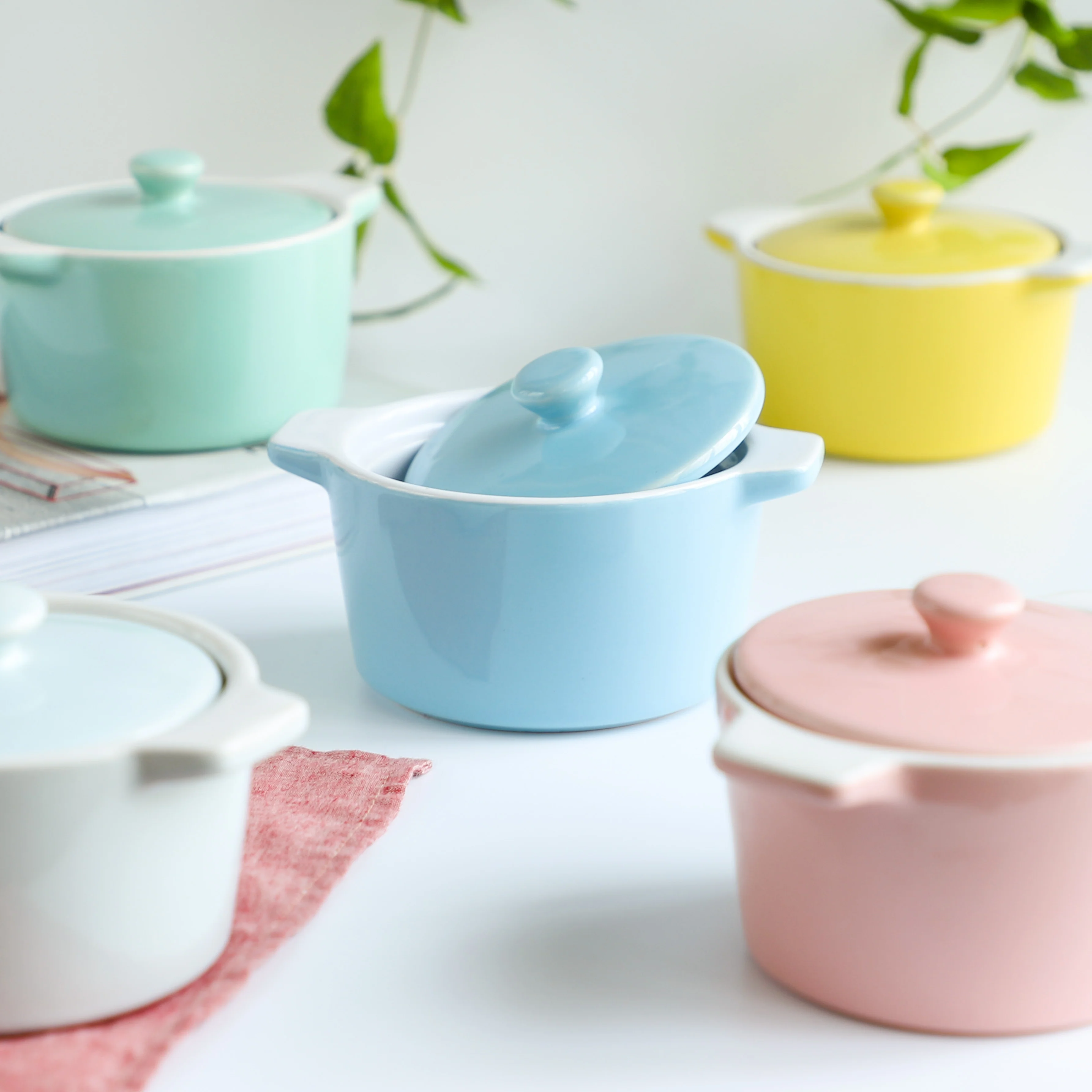 Ceramic Pastel Bowl- Round - Image 13