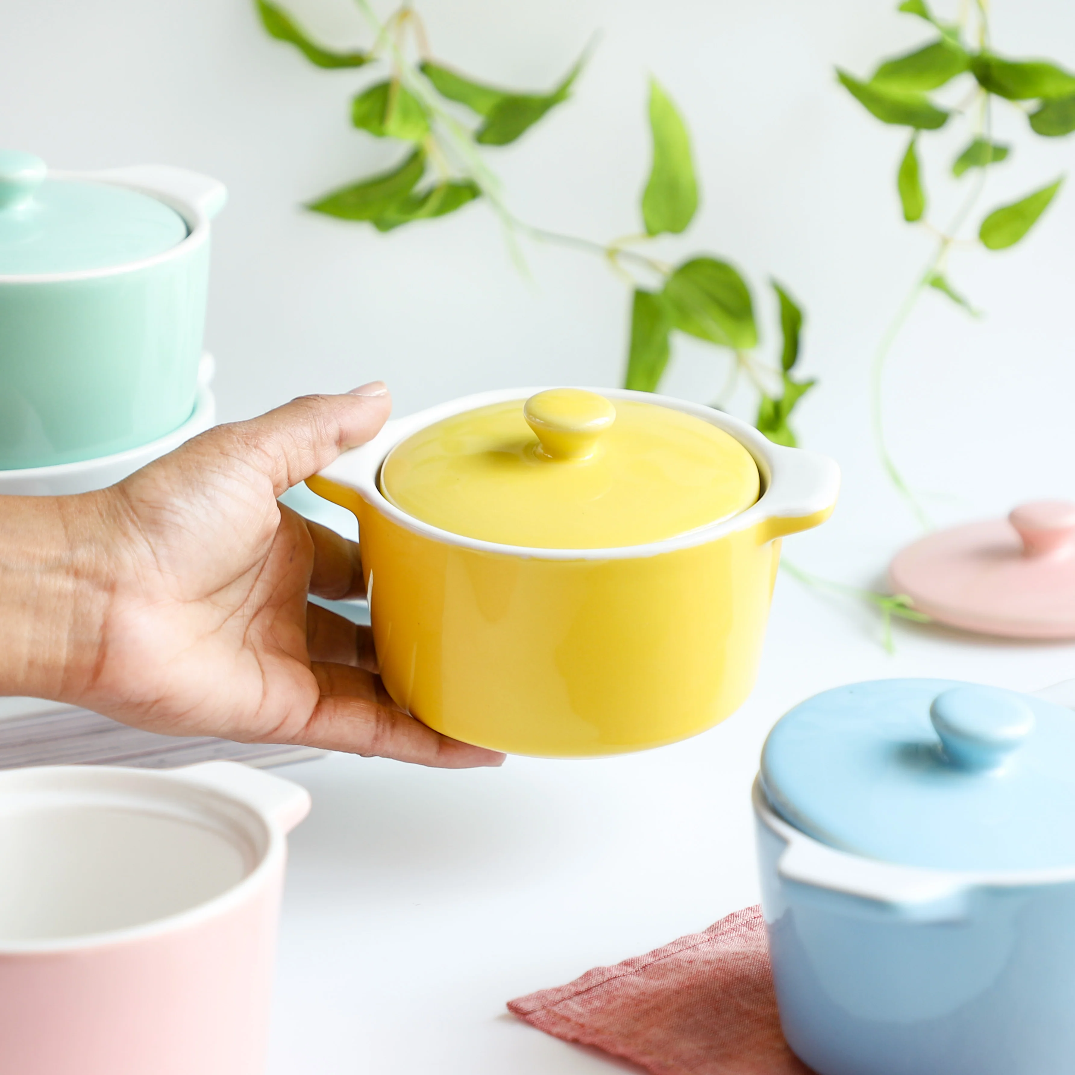 Ceramic Pastel Bowl- Round - Image 20