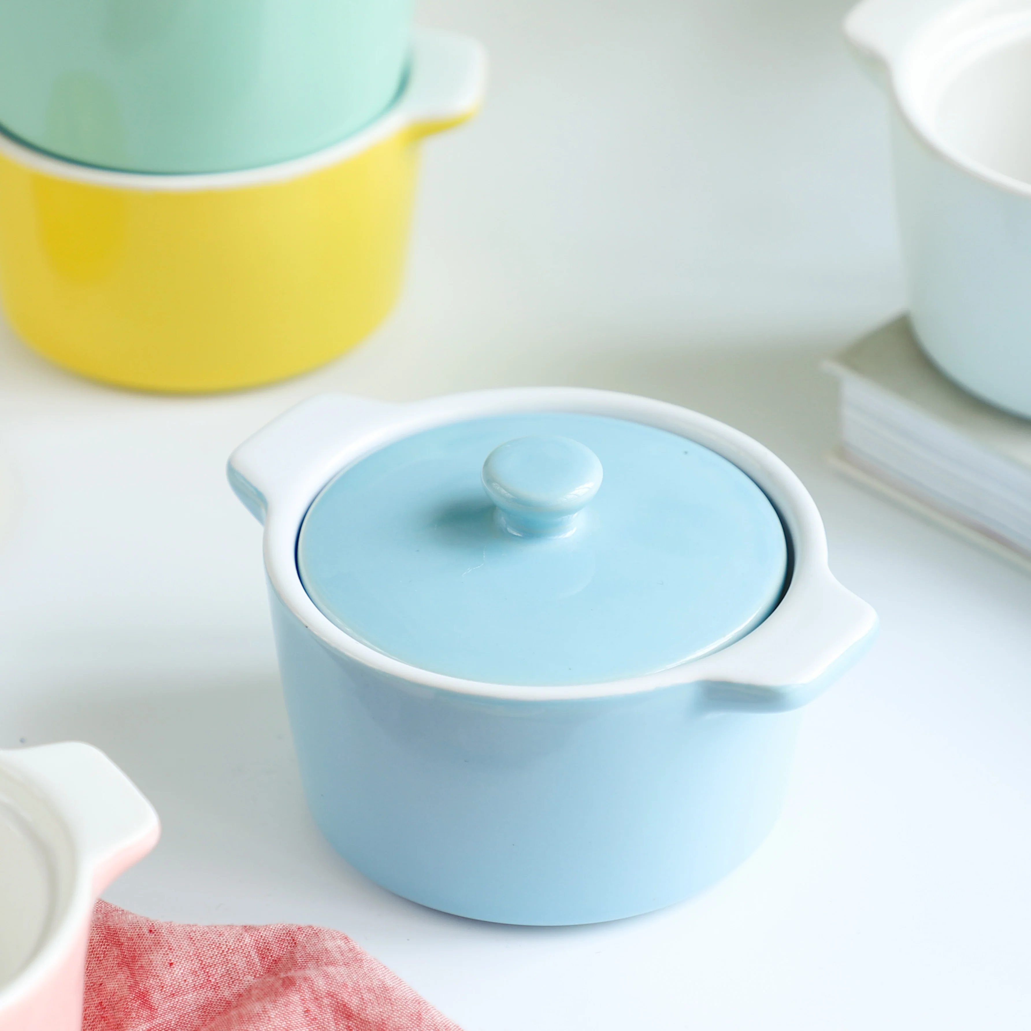 Ceramic Pastel Bowl- Round - Image 23