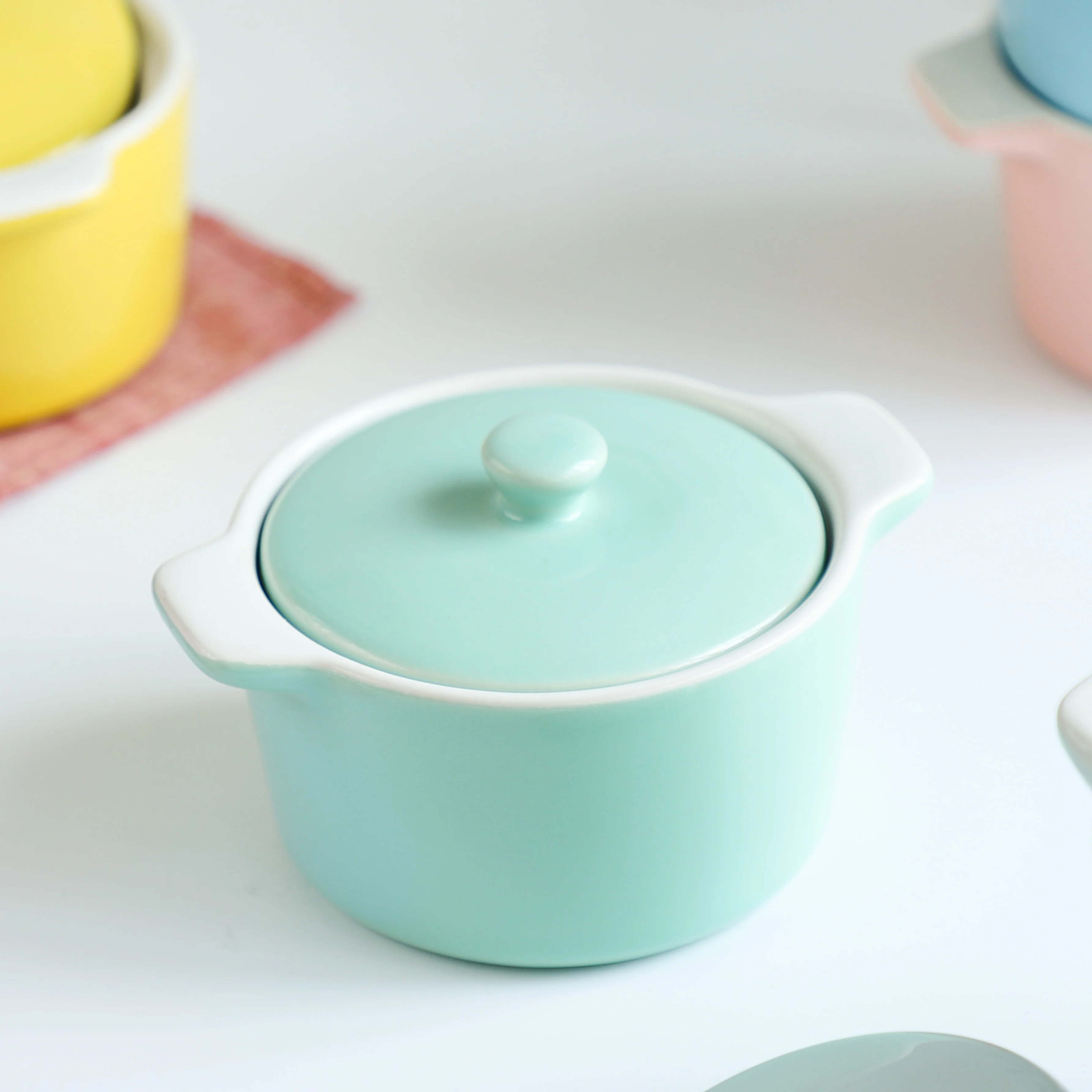 Ceramic Pastel Bowl- Round - Image 24