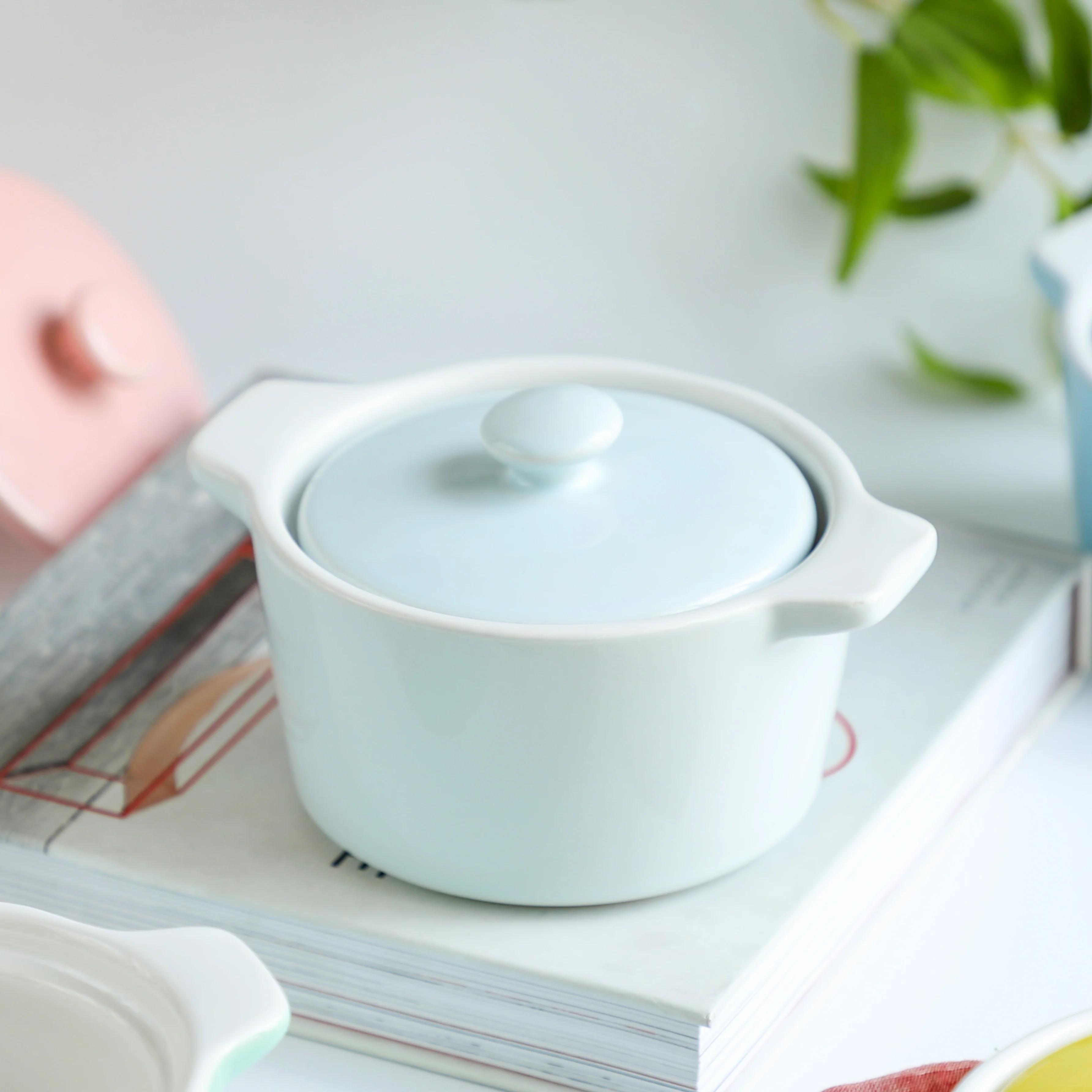 Ceramic Pastel Bowl- Round - Image 25