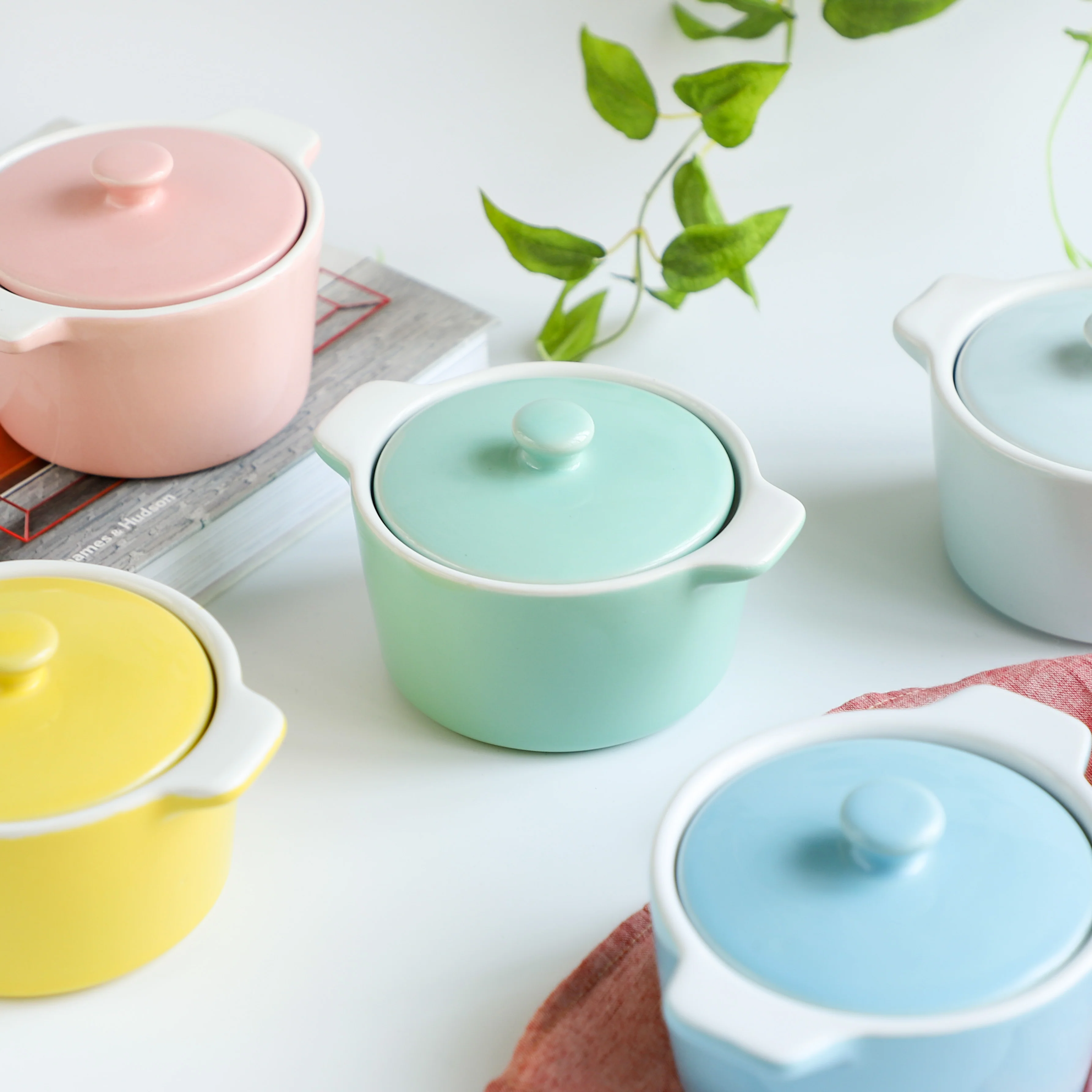 Ceramic Pastel Bowl- Round - Image 6