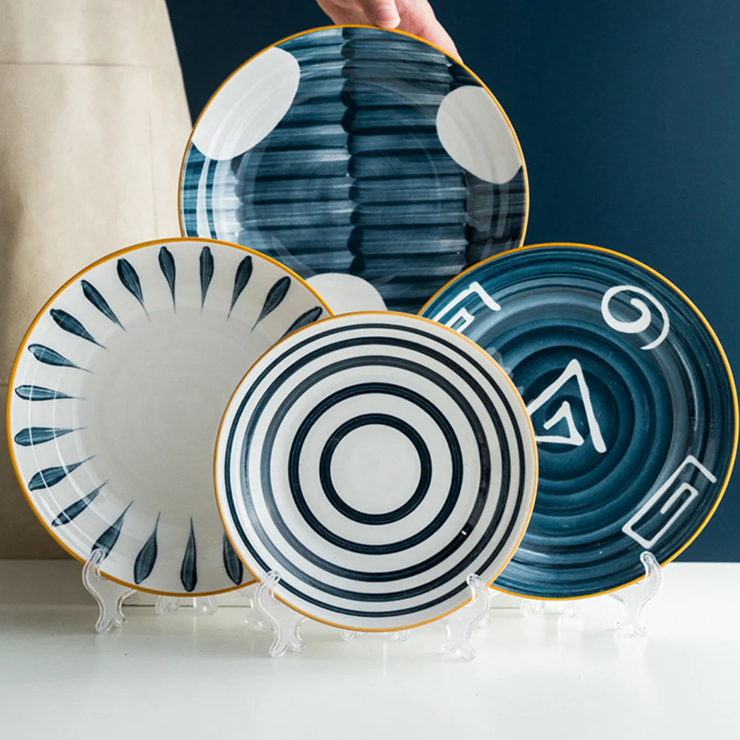 Nitori Ceramic Deep Plate Large 8inch - Image 12