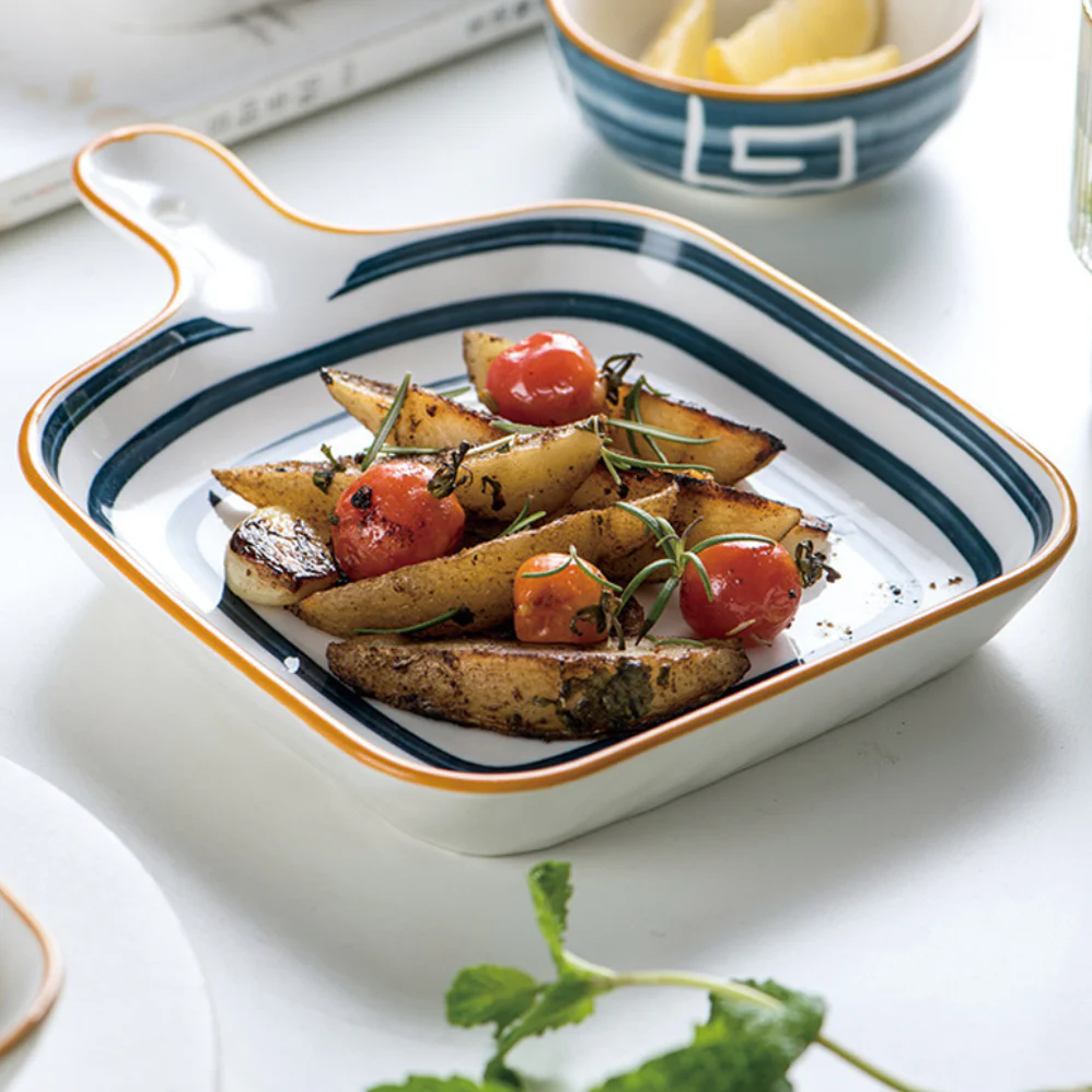 Ceramic Plate With Handle Nitori - Image 11