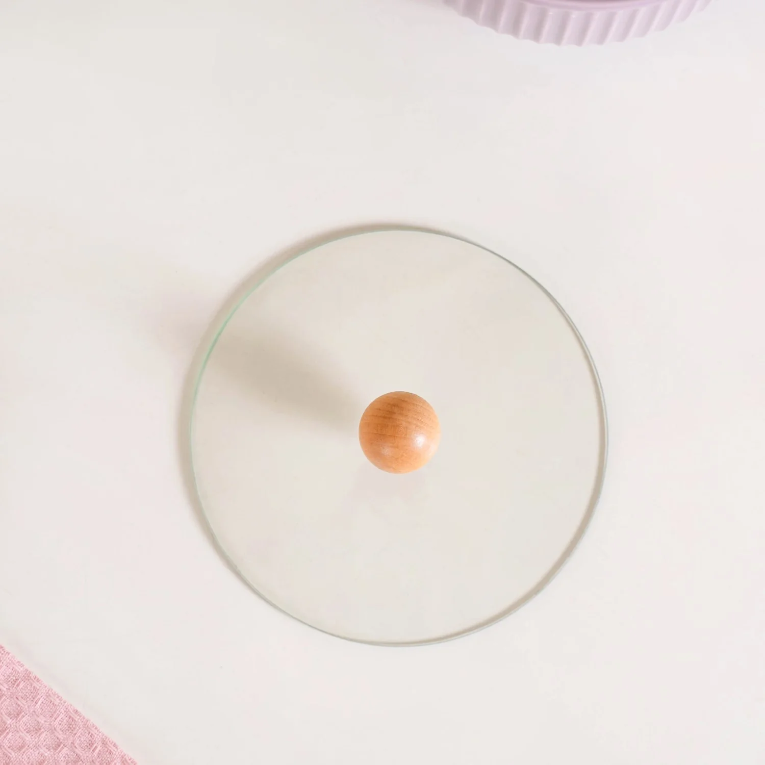 Ceramic Serving Bowl With Glass Lid 950ml - Image 9