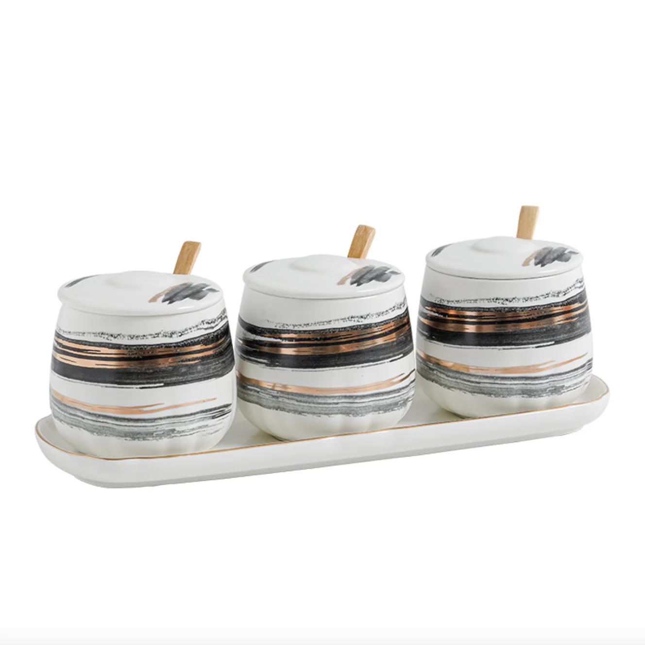 Ceramic Storage Jar Set - Image 6