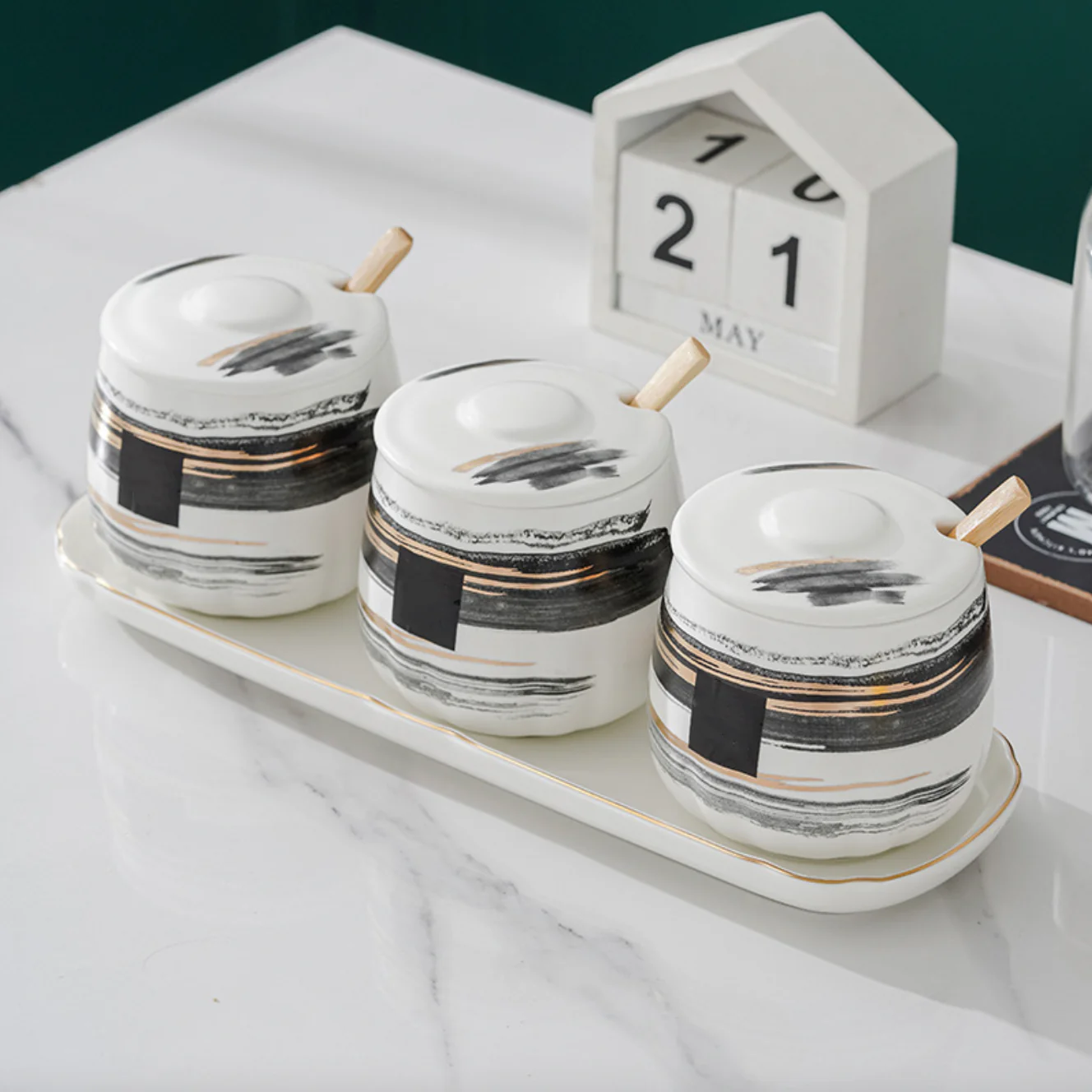 Ceramic Storage Jar Set - Image 9