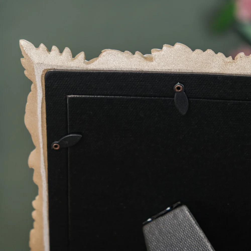 Champagne Gold Leaves Photo Frame 10.5"x7" - Image 10