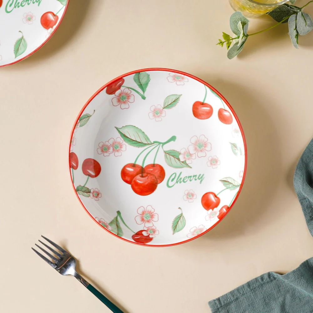Cherry Fruit Salad Plate 7.5 inch - Image 3