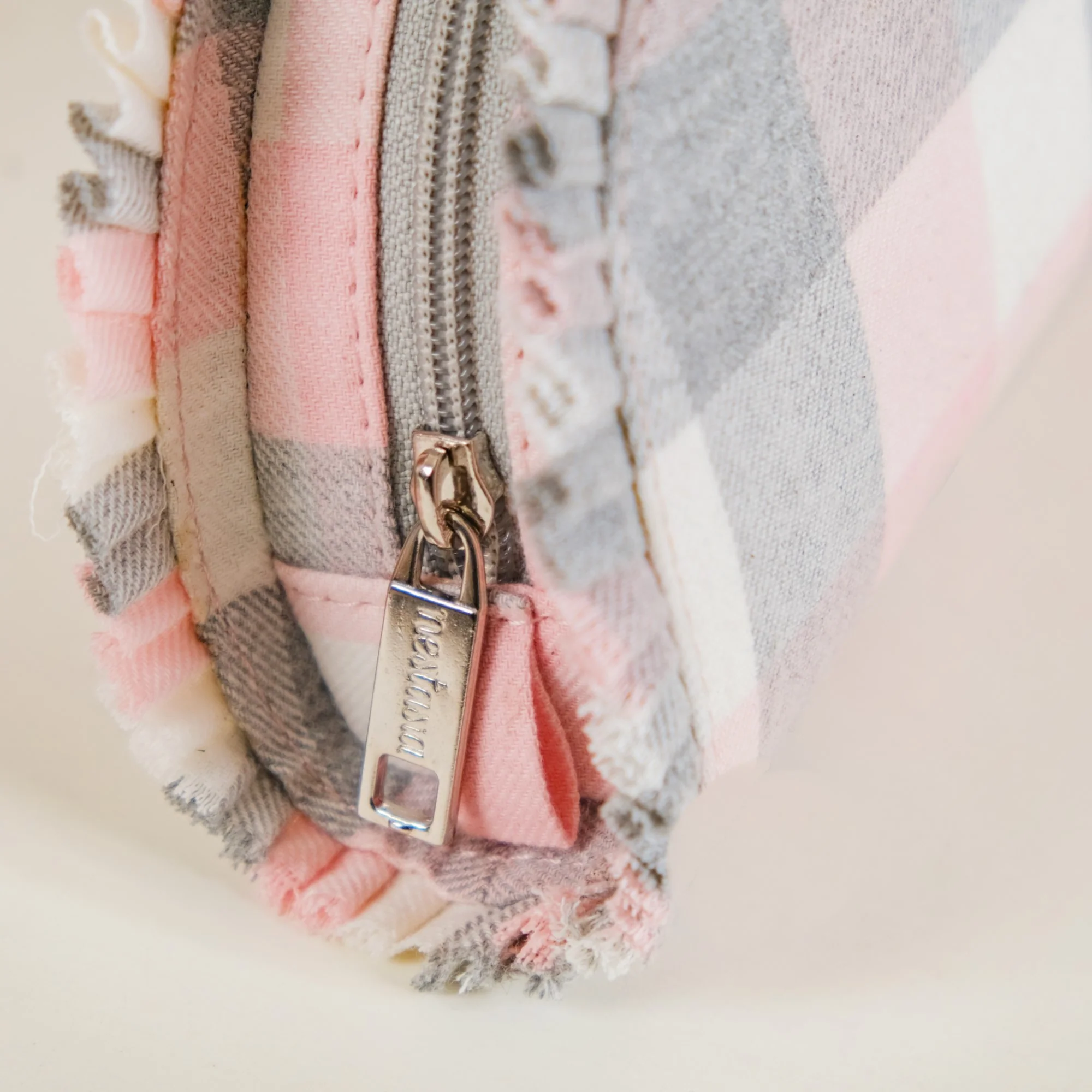 Chic Cotton Makeup Pouch Set Of 2 Pink - Image 6