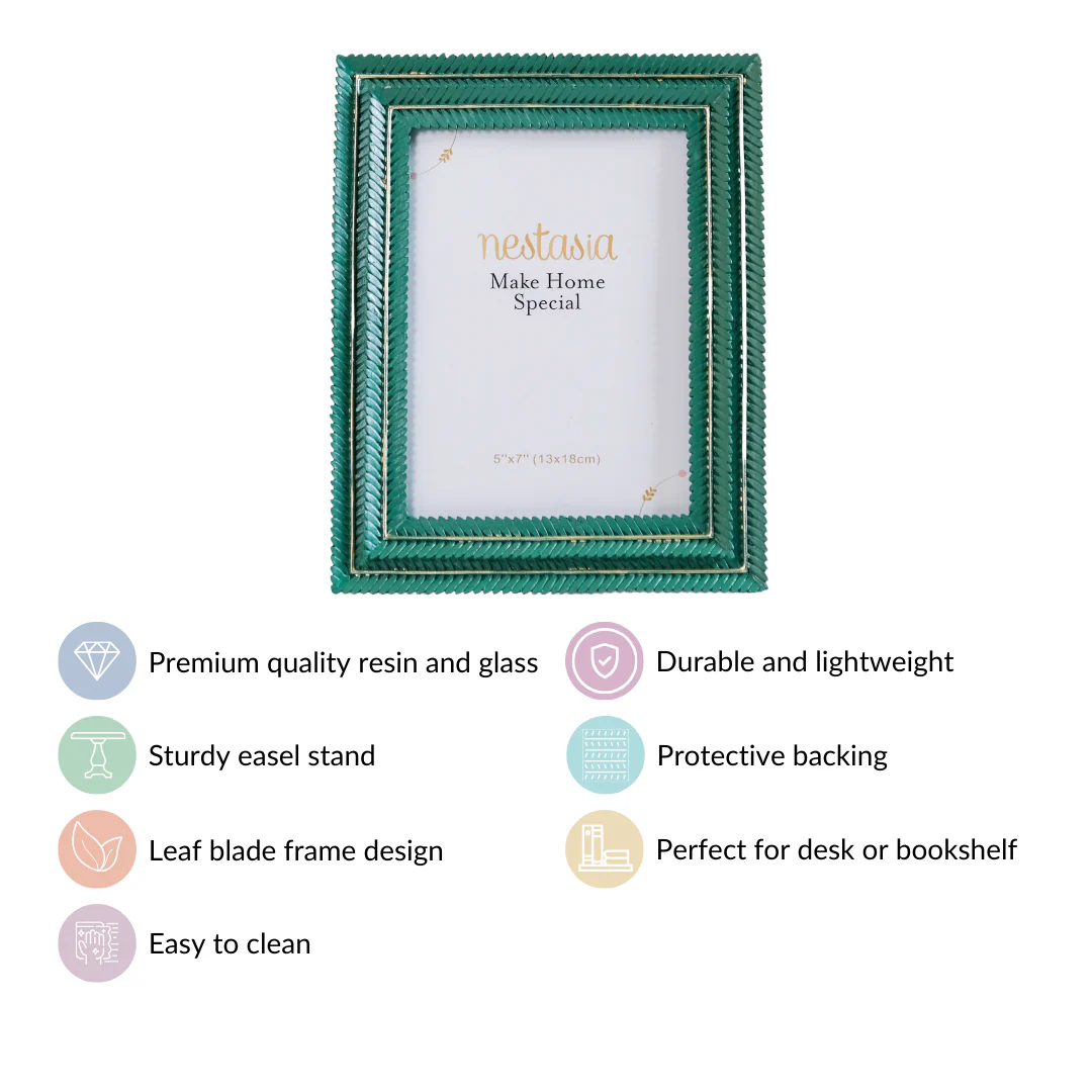 Chic Tropical Photo Frame 9"x7" - Image 4