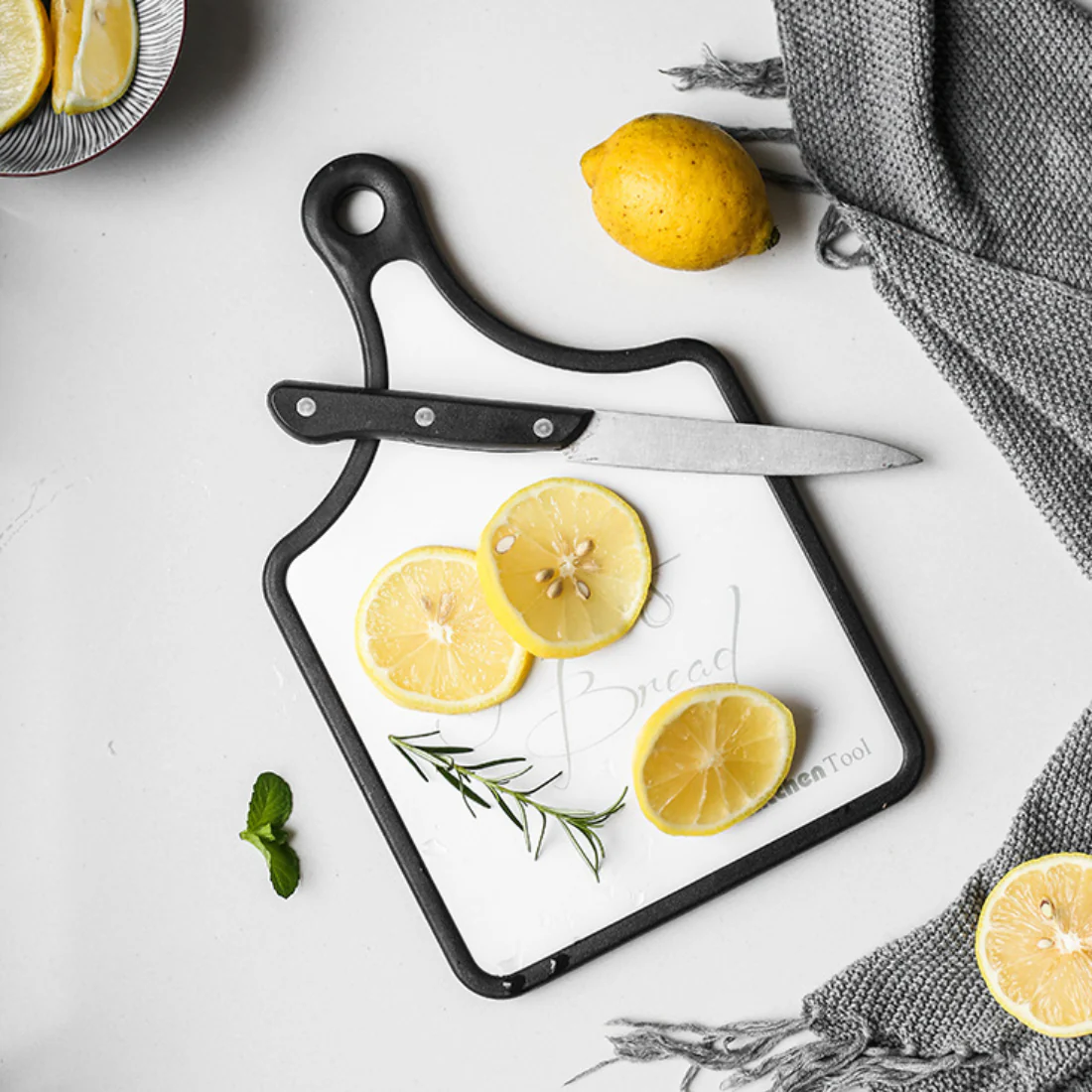 Chopping Board Black and White