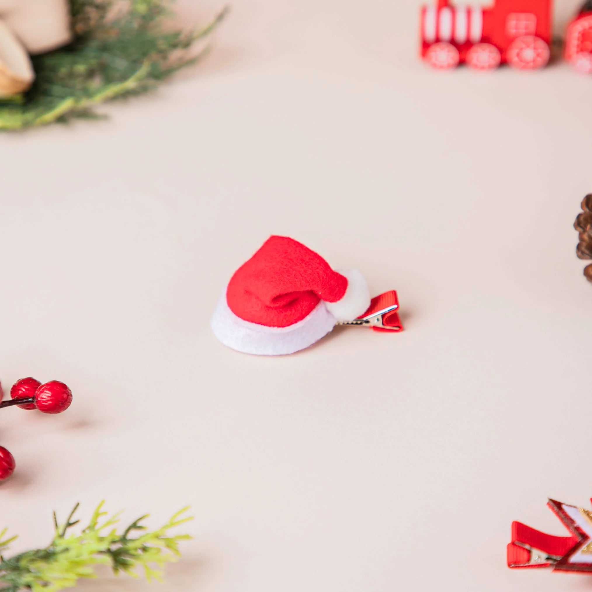 Christmas Cap Glasses Set of 5 - Image 7