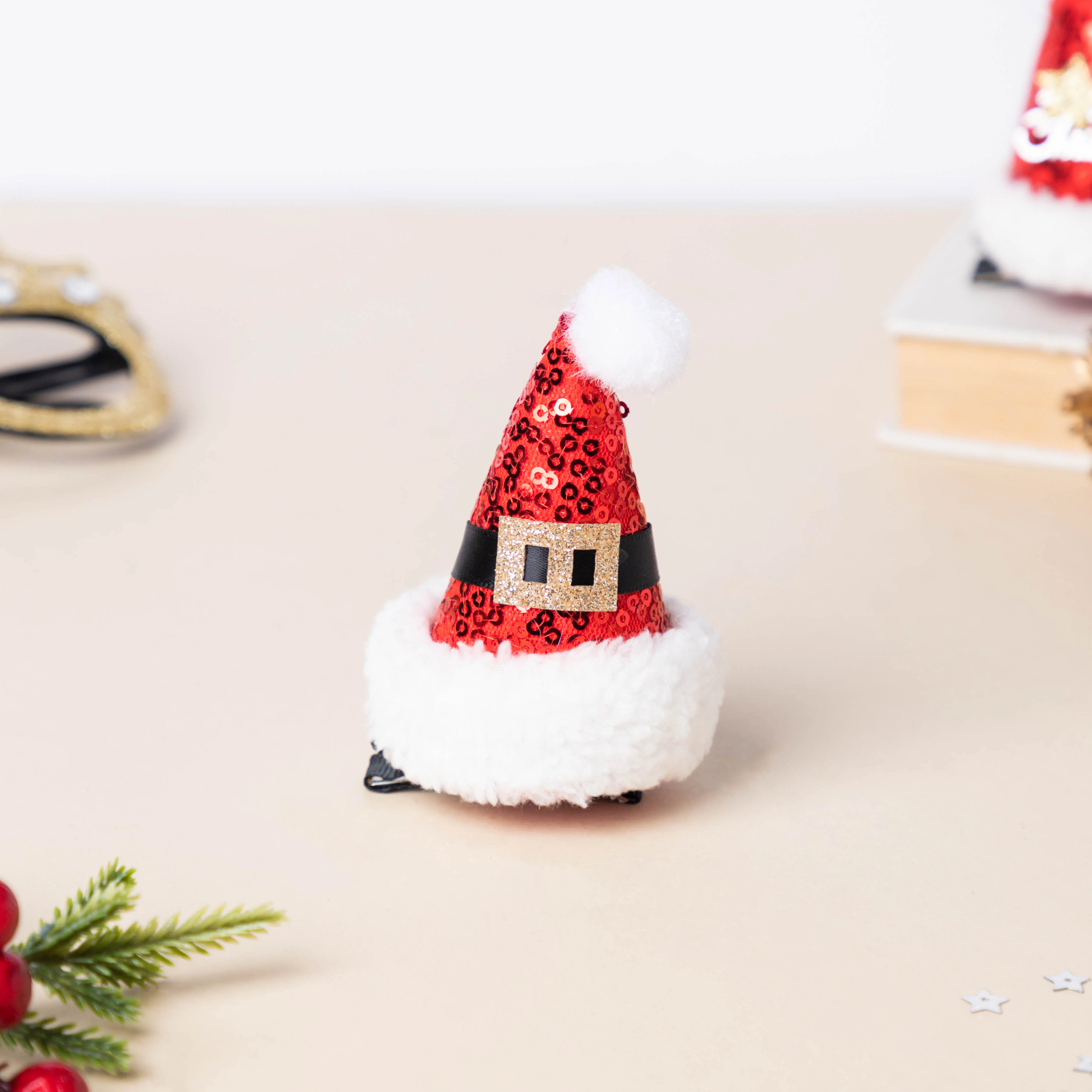Christmas Hat Hairpin - Image 6
